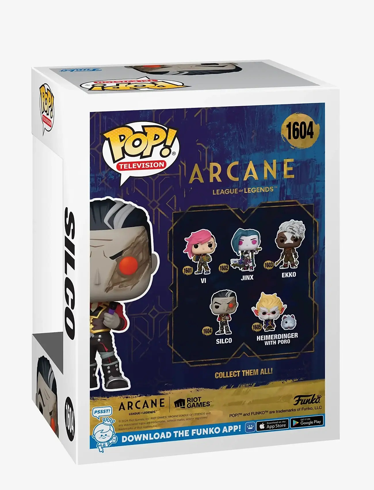 Funko - Funko POP Vinyl Arcane S1 Silco - film & sagofigurer - multi colour - 1