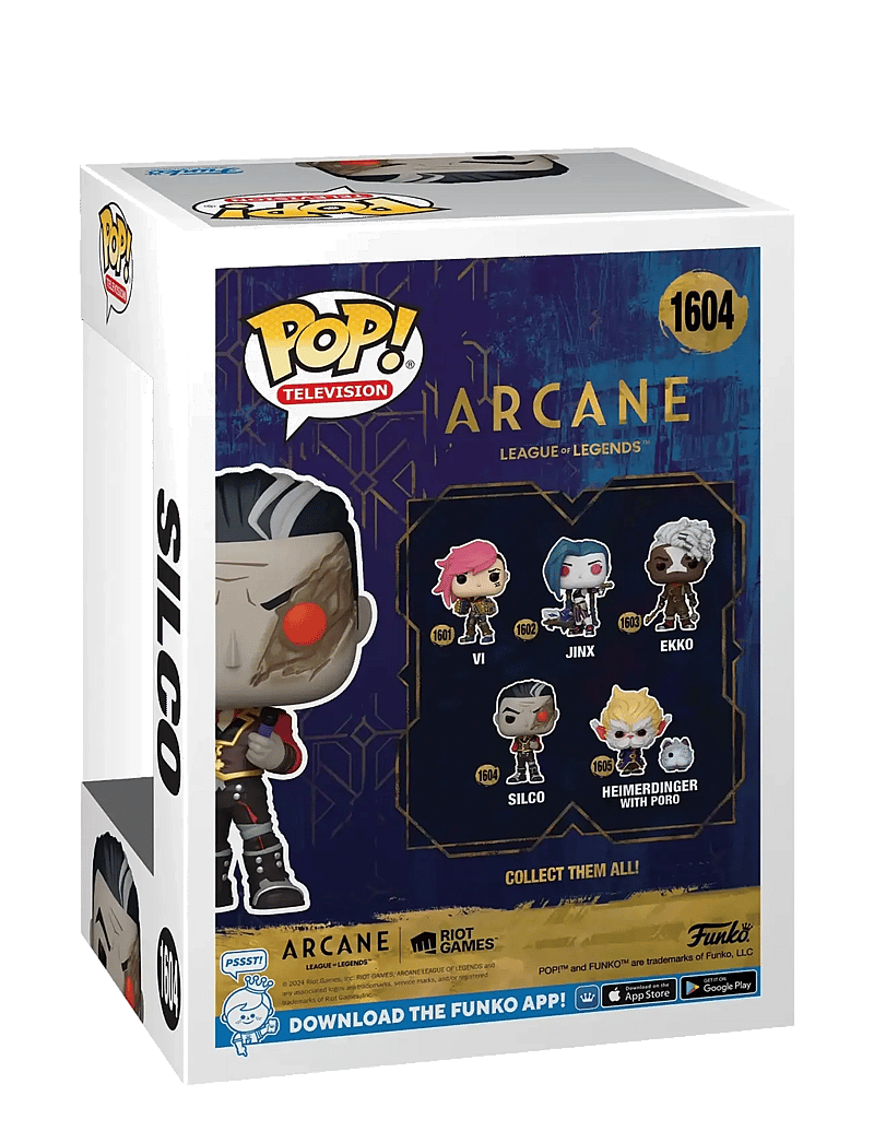 Funko - Funko POP Vinyl Arcane S1 Silco - film & sagofigurer - multi colour - 1