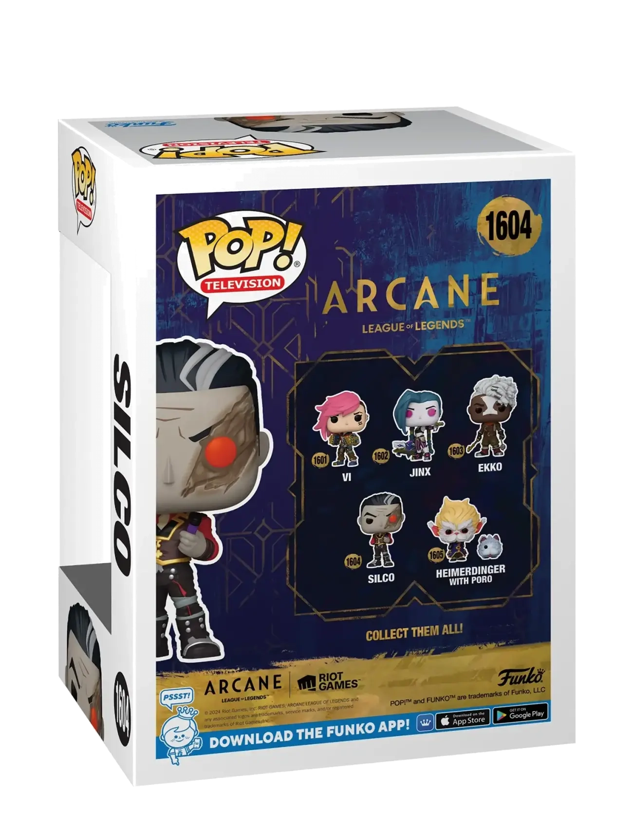 Funko - Funko POP Vinyl Arcane S1 Silco - film- & eventyrsfigurer - multi colour - 1