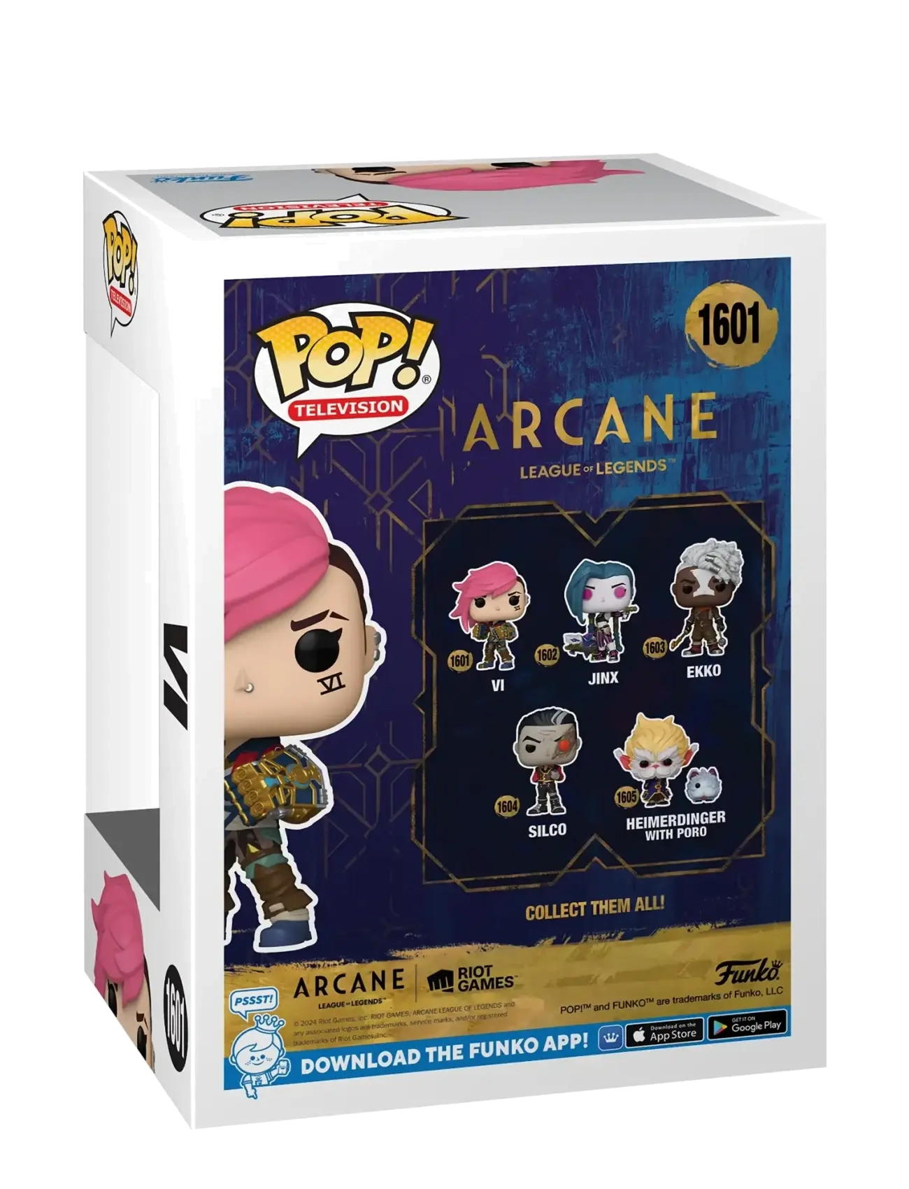Funko - Funko POP Vinyl Arcane Vi - actionfigurer - multi colour - 1