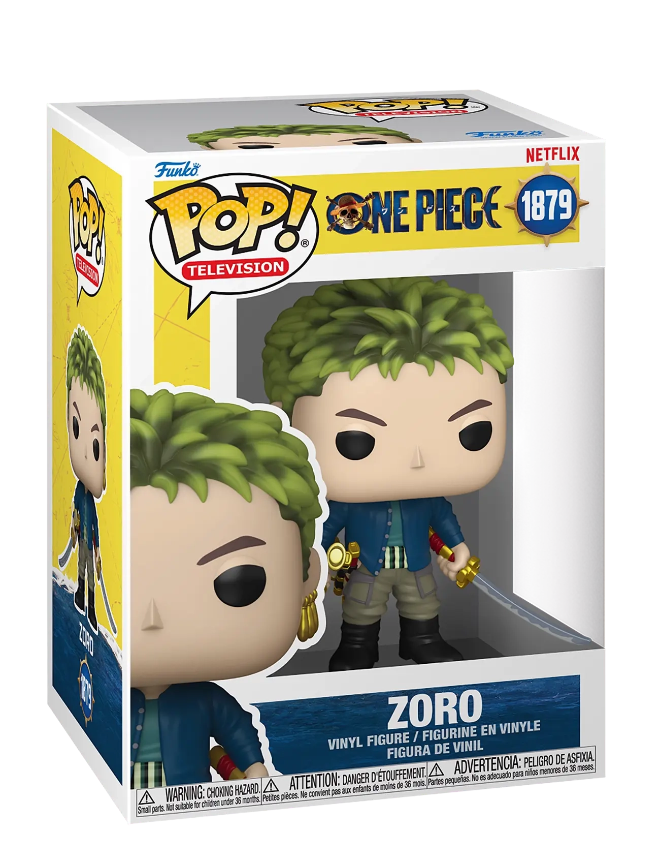 Funko Funko POP Vinyl One Piece S1 Zoro - Legetøj - MULTI COLOUR / multi