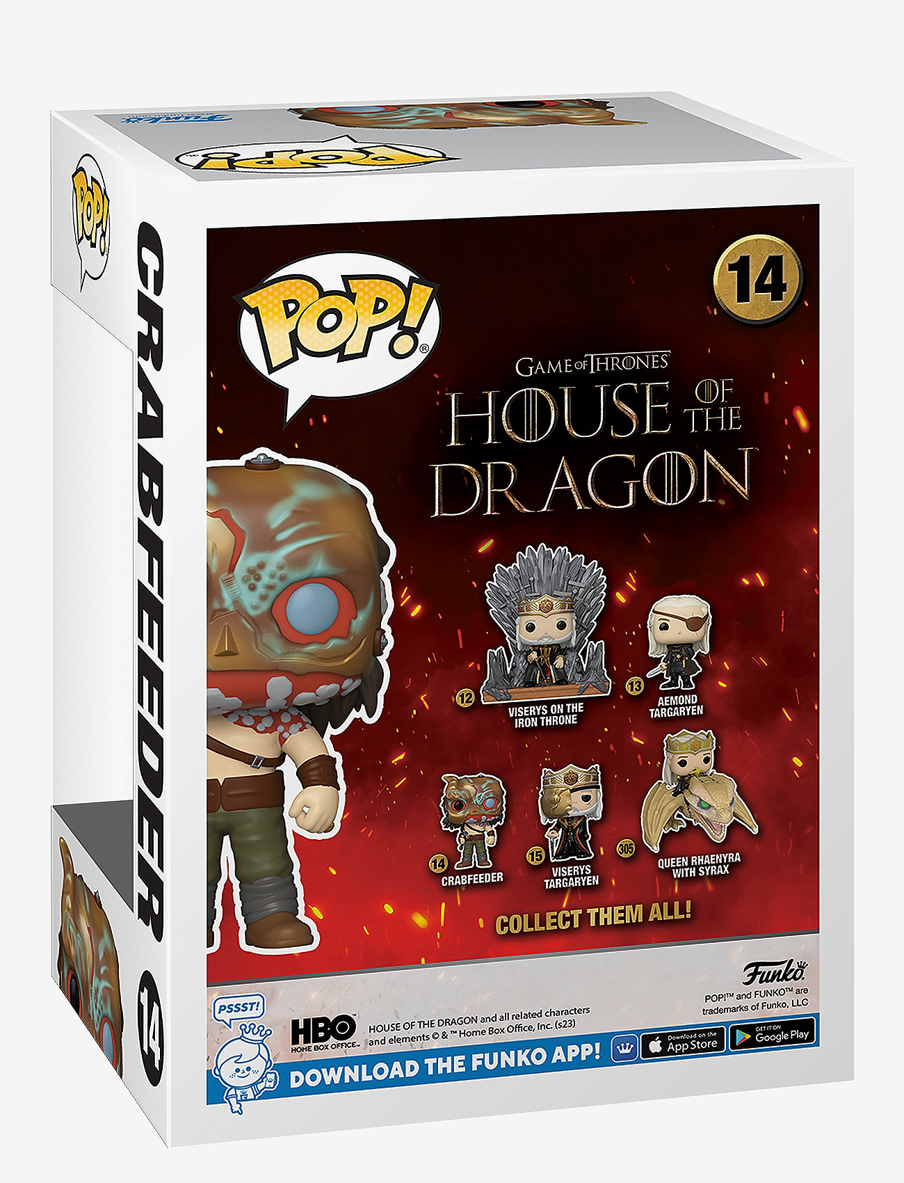 Funko - Funko! POP Vinyl HotD S2 Crabfeeder - multi colour - 1