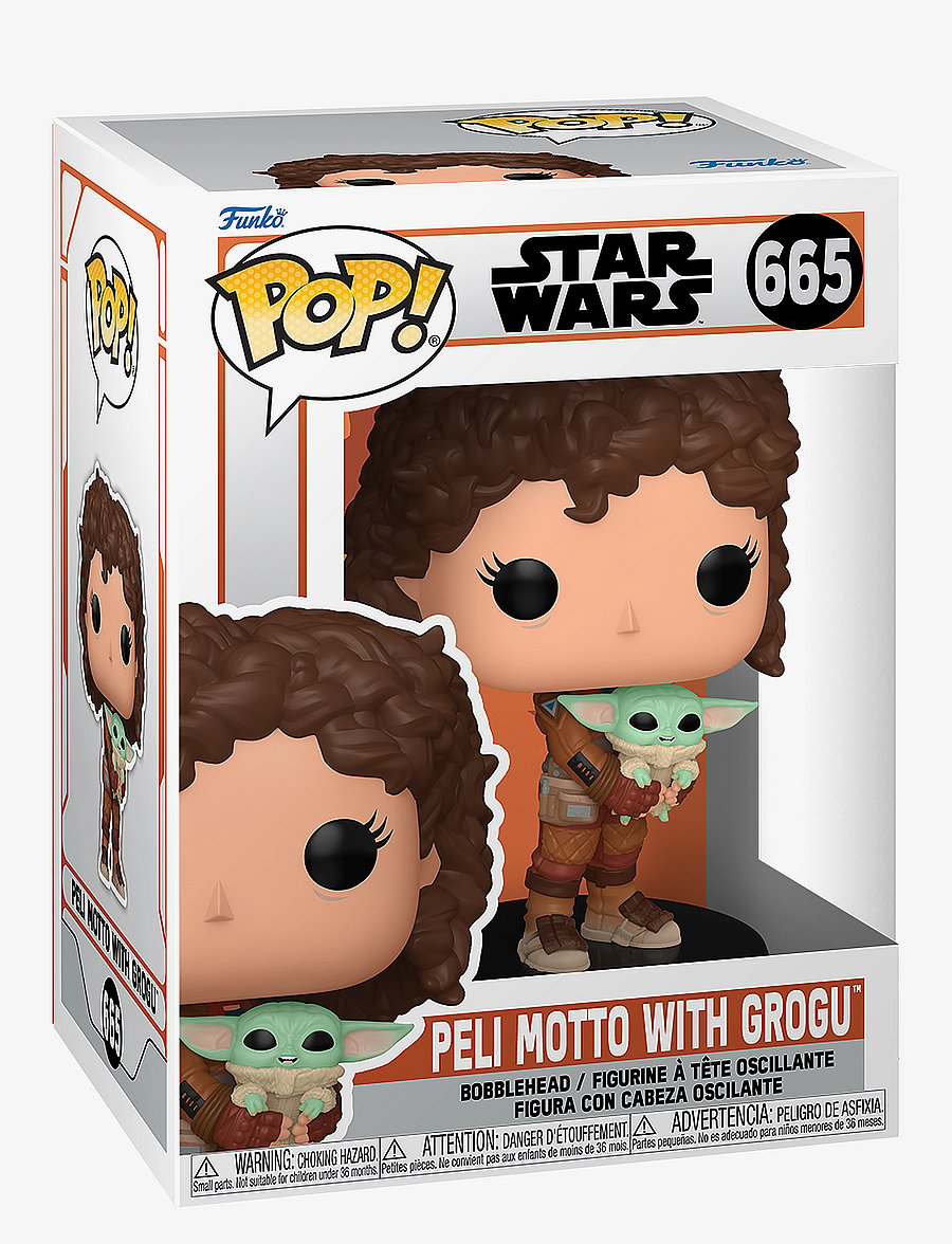 Funko - Funko! POP Vinyl MND S9 Peli Motto W/Grogu - multi colour - 2