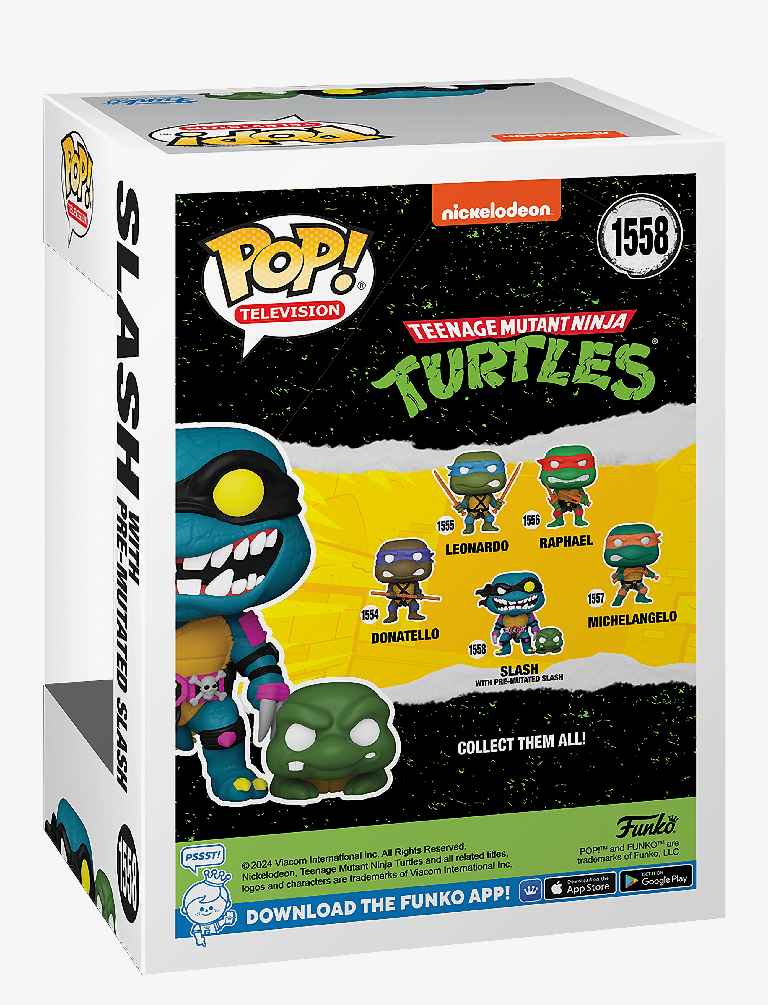 Funko - Funko POP Vinyl TMNT S4 Slash & Pre-mutated - leksakssets & figurer - multi colour - 2