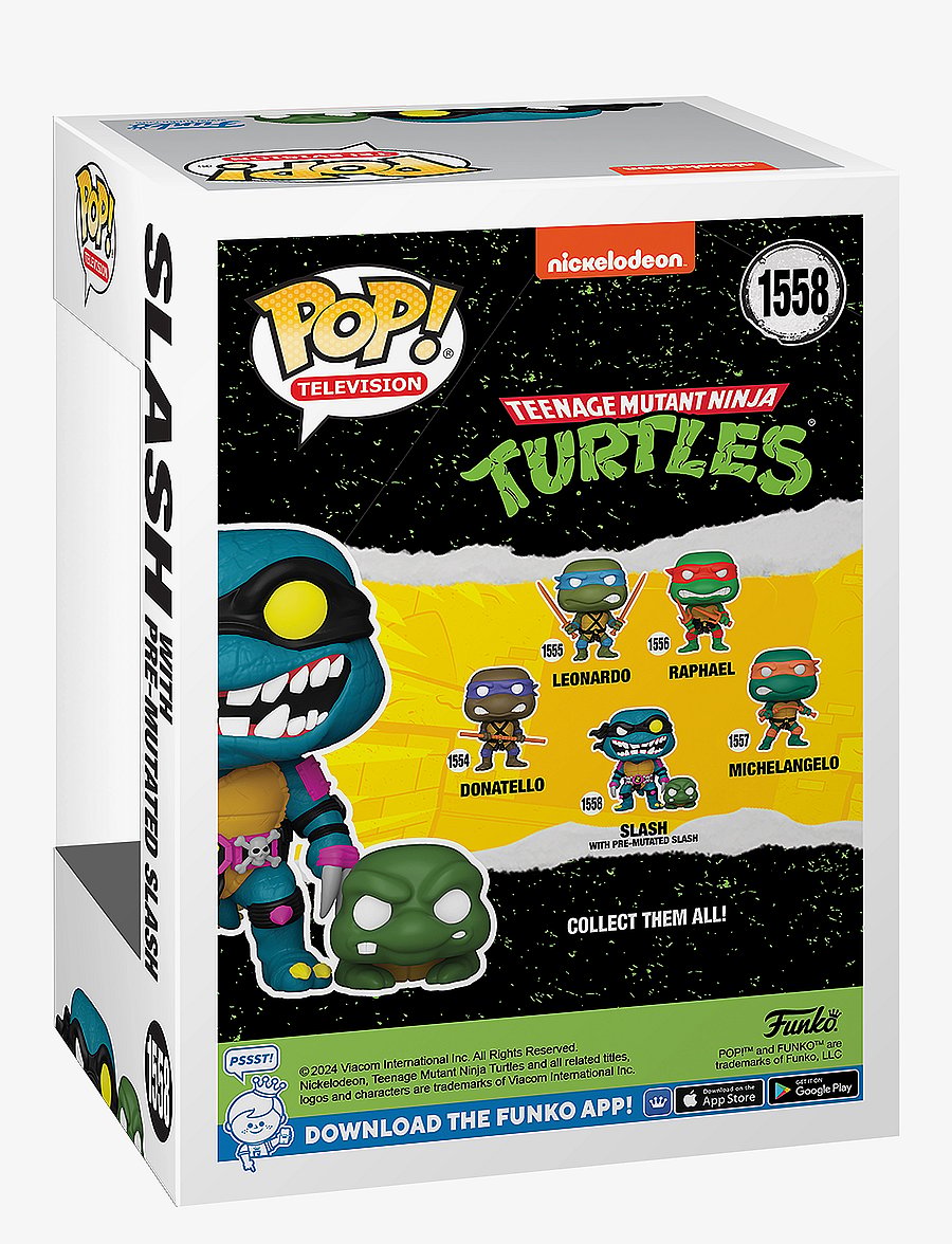 Funko - Funko POP Vinyl TMNT S4 Slash & Pre-mutated - hasarfígúrur - multi colour - 2