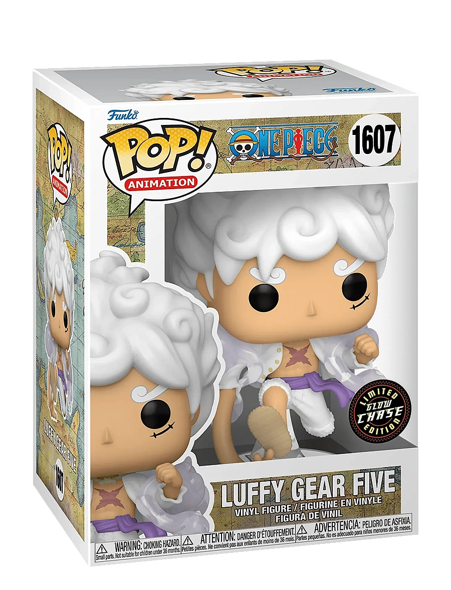 Funko - Funko POP Vinyl OP Luffy Gear 5 w/Chase - actionfigurer - multi colour - 2