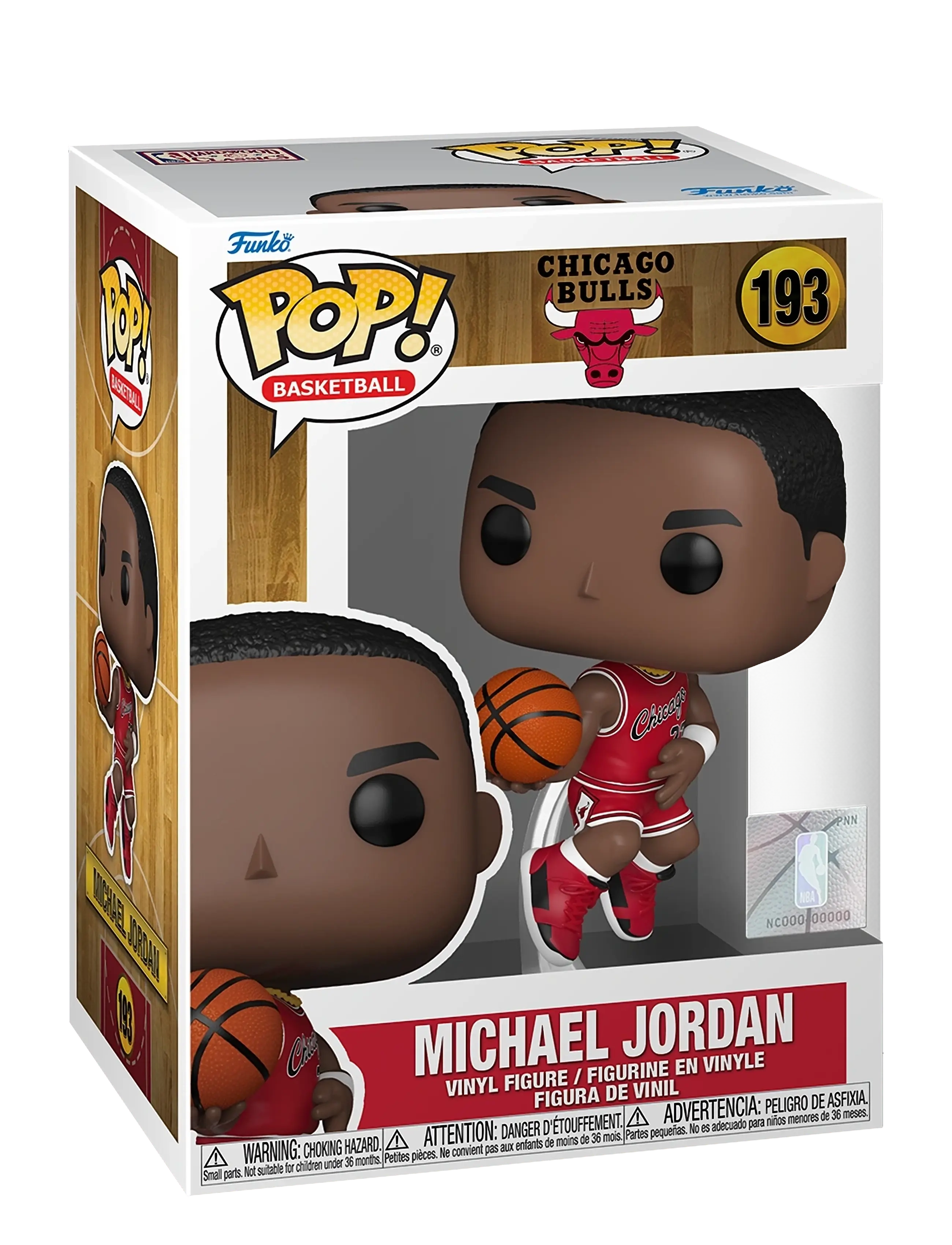 Funko Funko POP Vinyl NBA Bulls RS Michael Jordan - 4 for 3 - MULTI COLOUR / brown