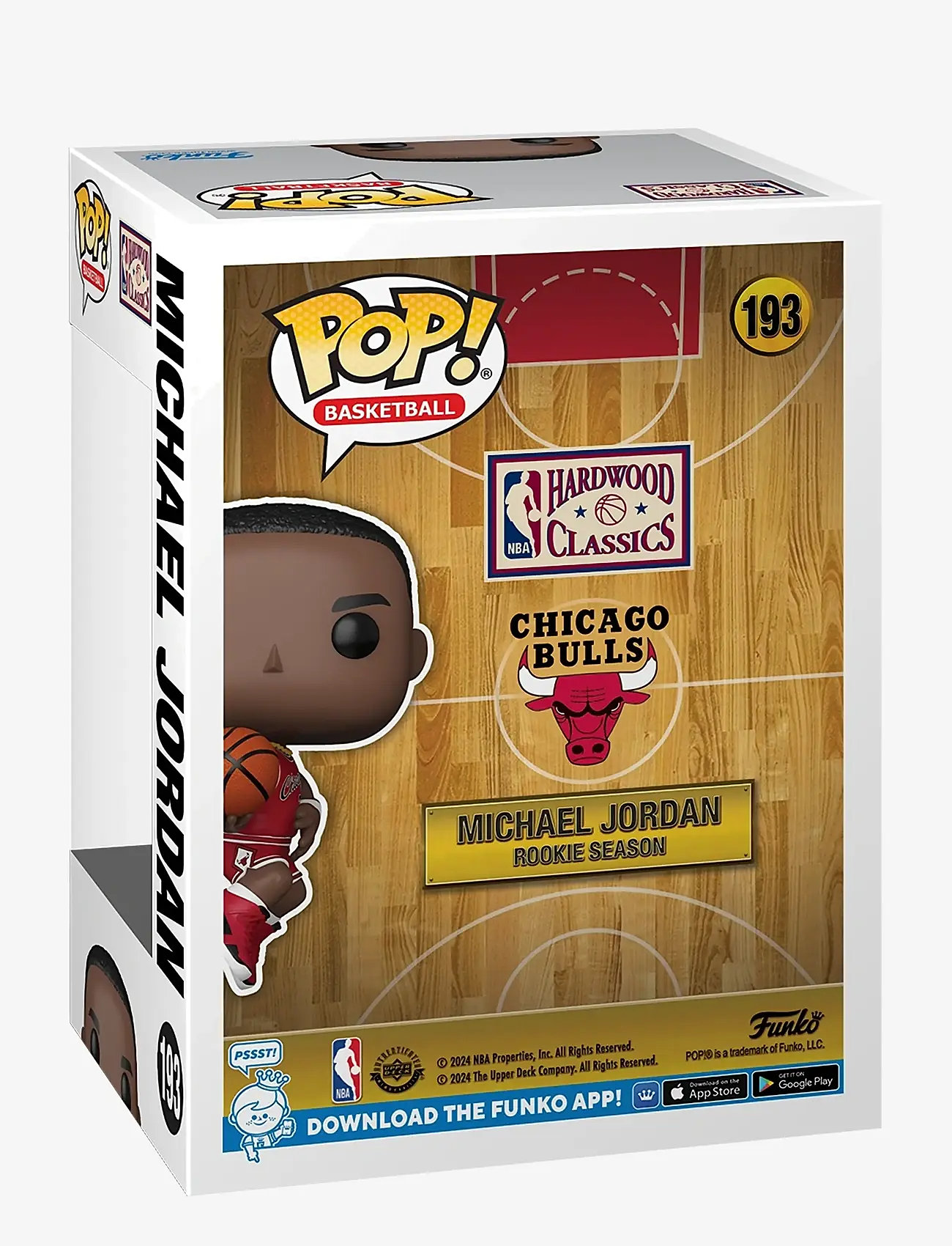 Funko - Funko POP Vinyl NBA Bulls RS Michael Jordan - actionfigurer - multi colour - 1