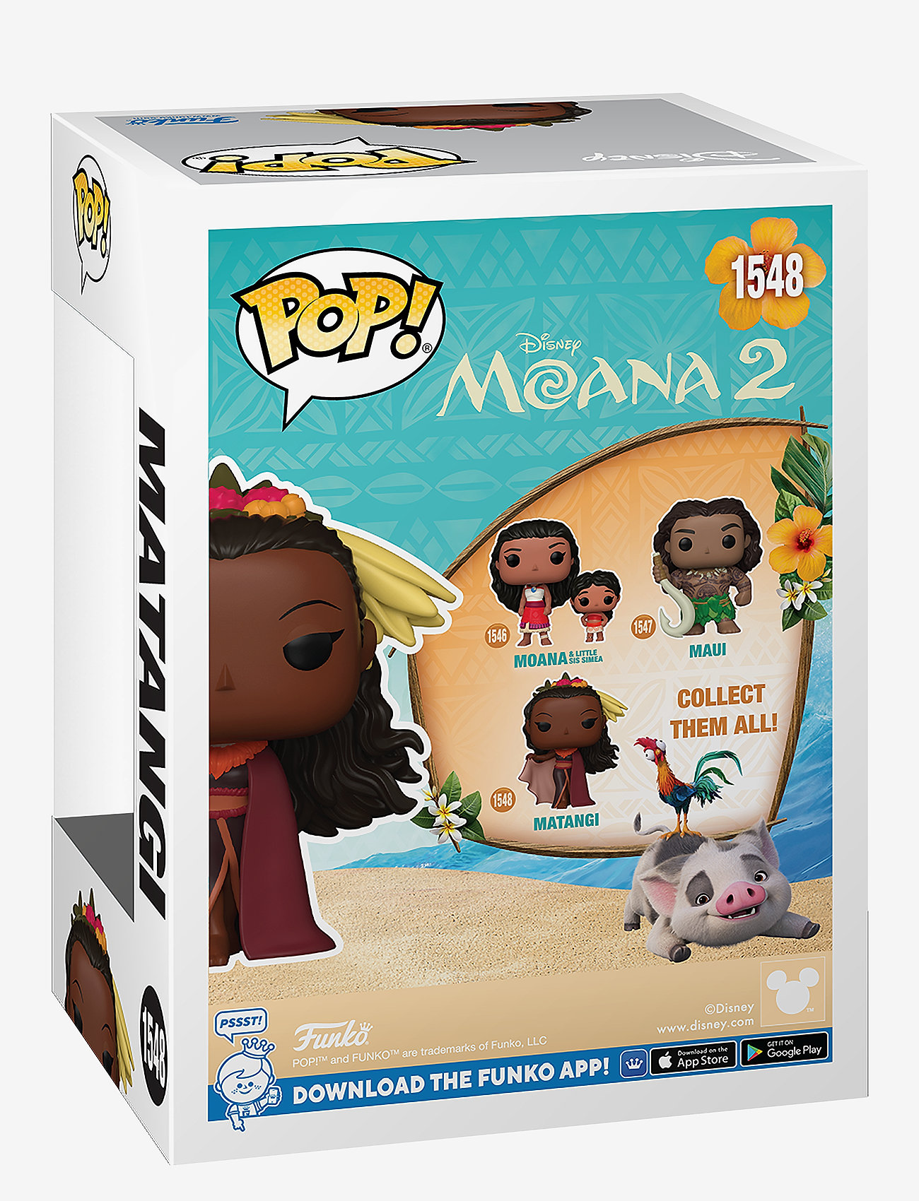 Funko - Funko POP Vinyl Moana 2 Matangi - movies & fairy tale characters - multi colour - 2