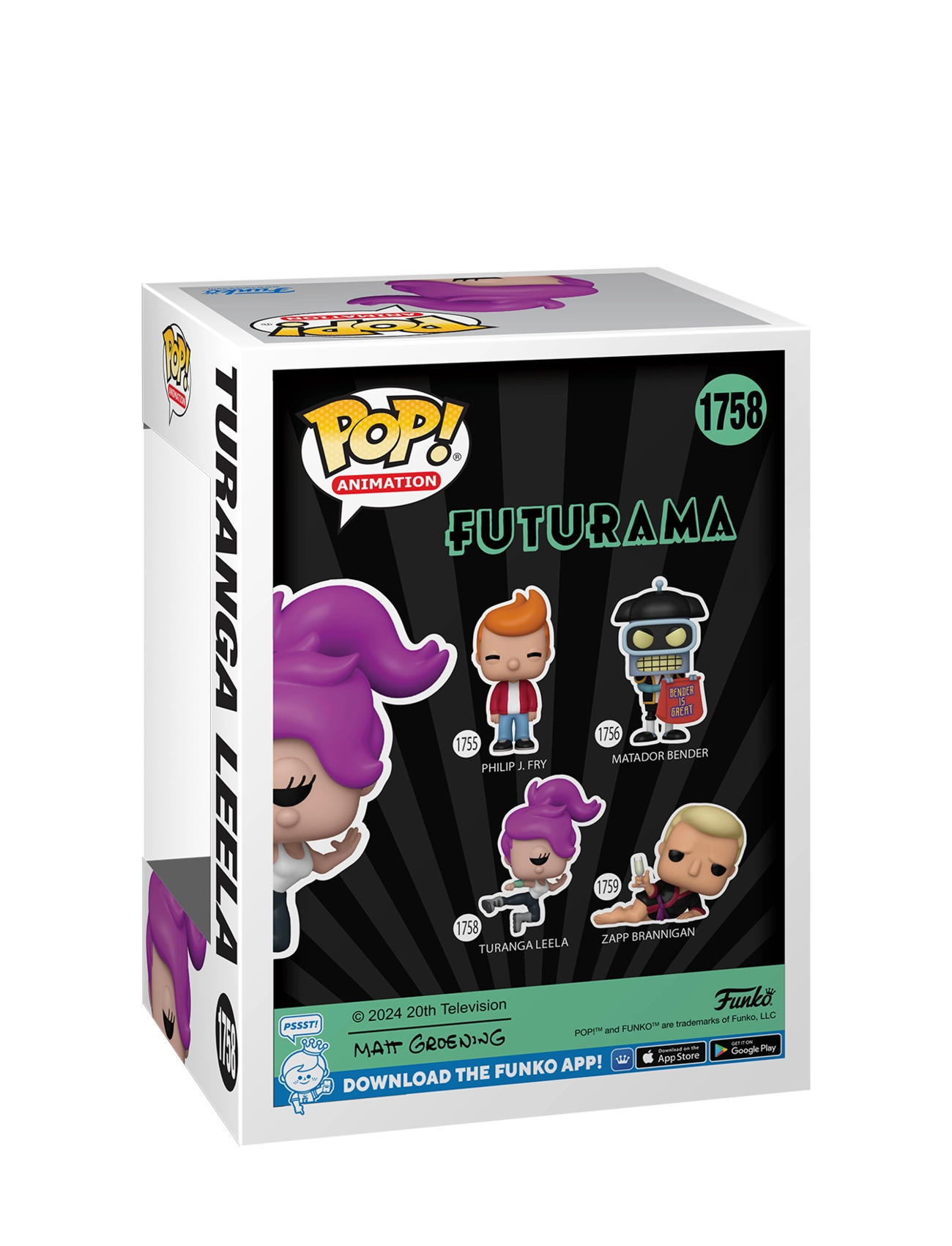 Funko - Funko POP Vinyl Futurama S4 Leela - multi colour - 1