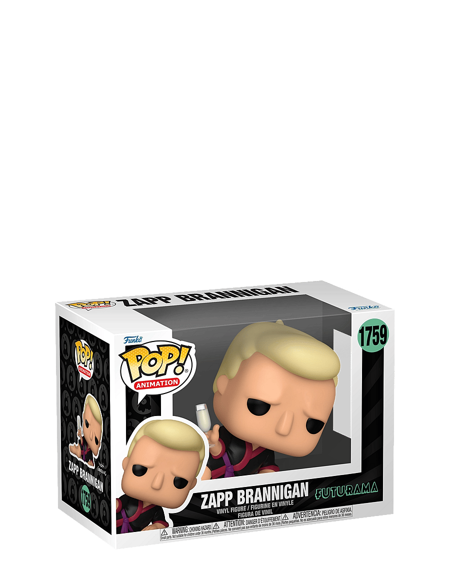 Funko - Funko POP Vinyl Futurama S4 Zapp Brannigan - kvikmynda- og ævintýrapersónur - multi colour - 0