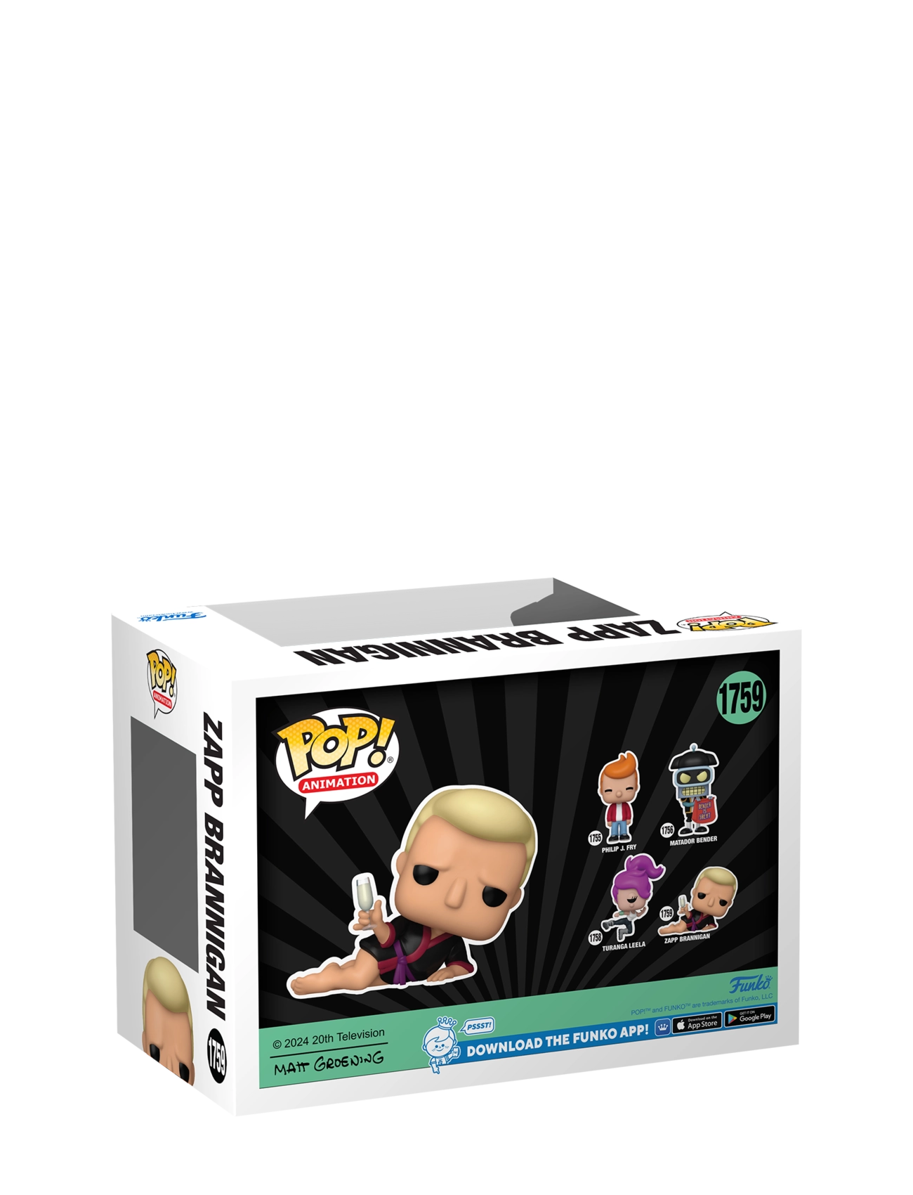 Funko - Funko POP Vinyl Futurama S4 Zapp Brannigan - film- & eventyrsfigurer - multi colour - 1