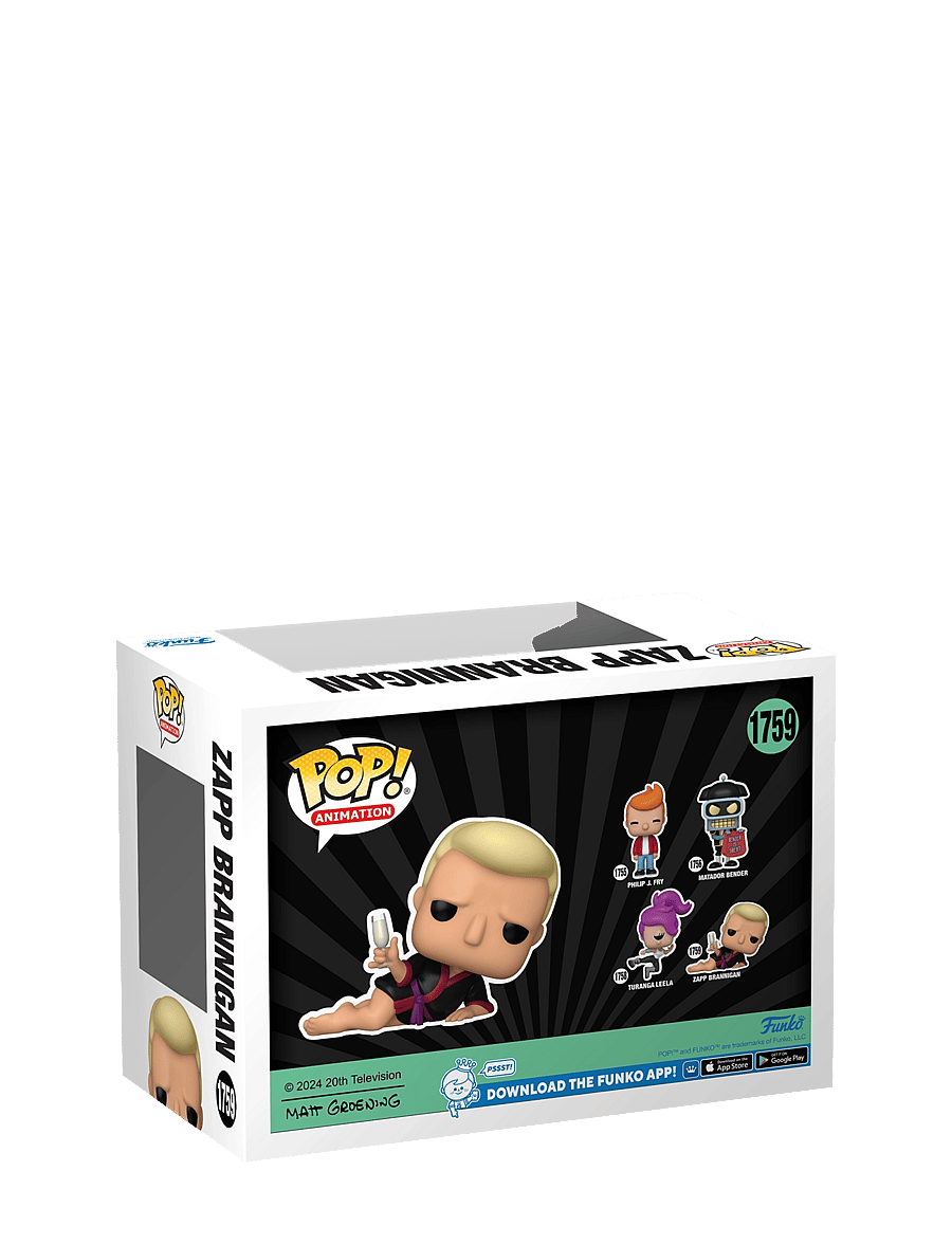 Funko - Funko POP Vinyl Futurama S4 Zapp Brannigan - kvikmynda- og ævintýrapersónur - multi colour - 1