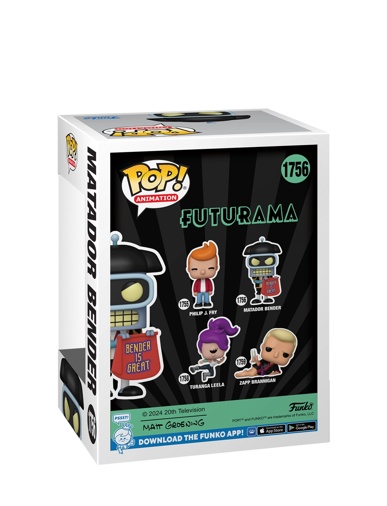 Funko - Funko POP Vinyl Futurama S4 Bender - multi colour - 1