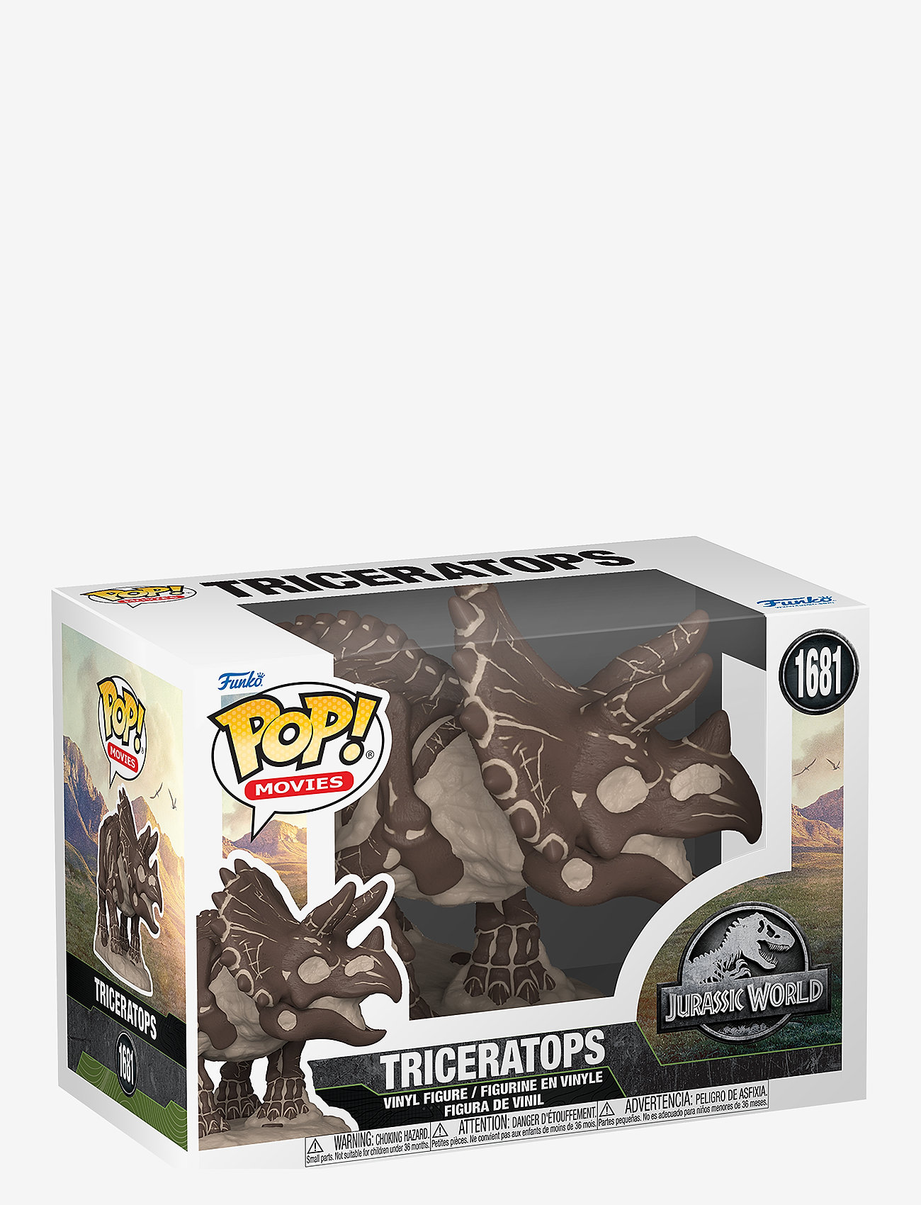 Funko - Funko POP Vinyl JP​ Fossil Triceratops - toimintahahmot - multi colour - 0