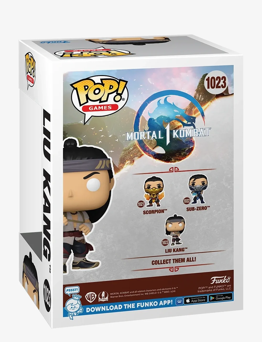 Funko - Funko POP Vinyl MK1 Liu Kang - actionfigurer - multi colour - 1