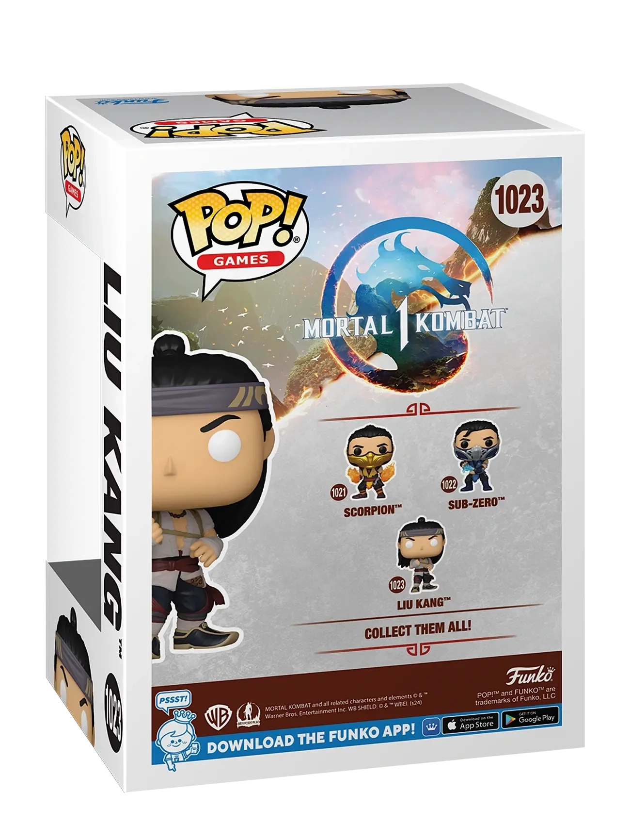 Funko - Funko POP Vinyl MK1 Liu Kang - action-figurer - multi colour - 1
