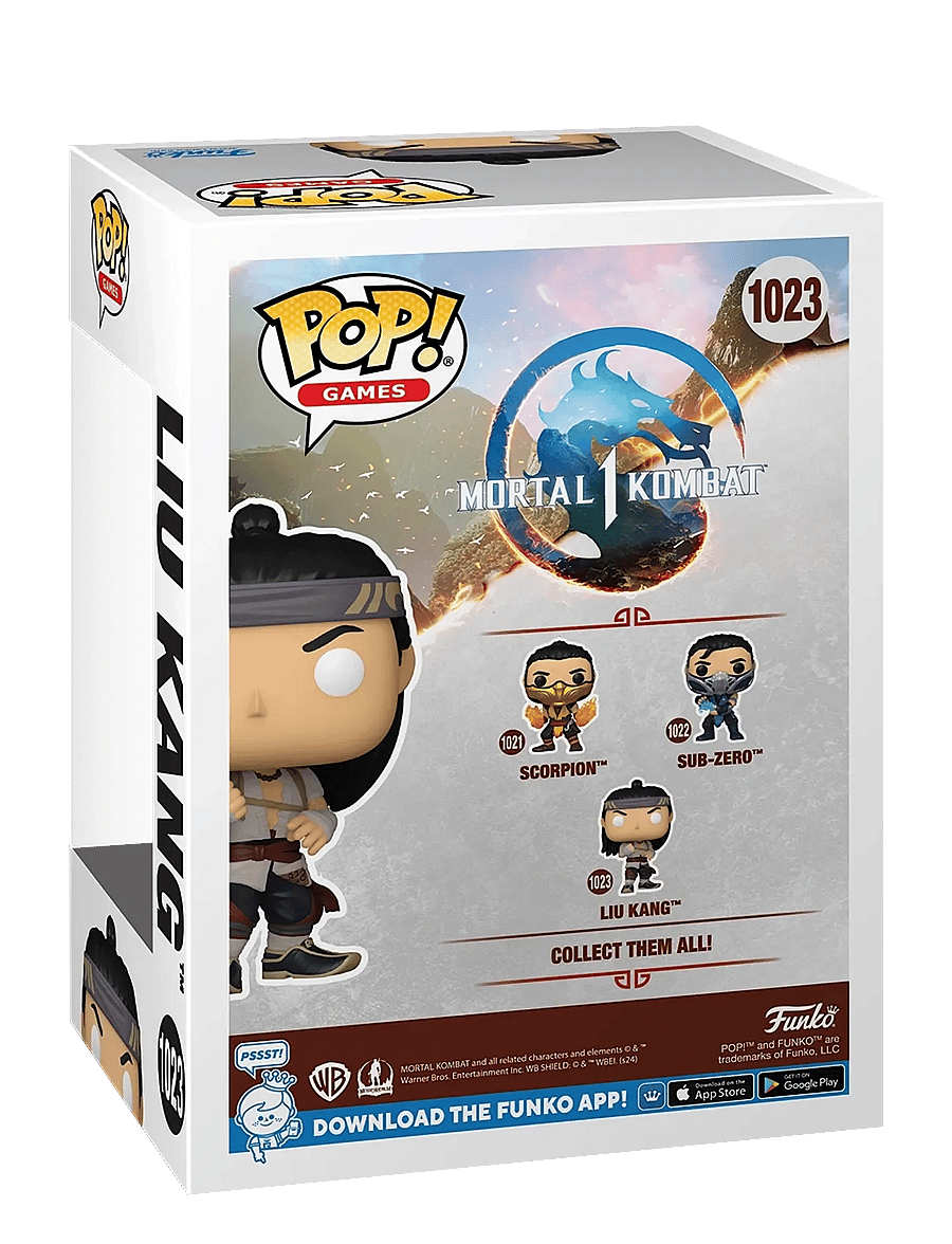 Funko - Funko POP Vinyl MK1 Liu Kang - action-figurer - multi colour - 1