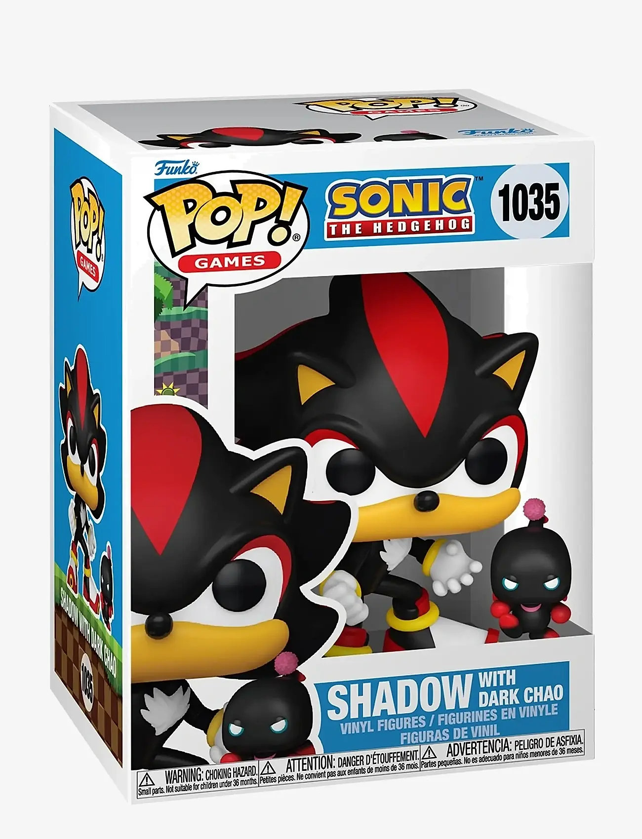 Funko - Funko POP Vinyl P&B Sonic Shadow w/Chao - actionfigurer - multi colour - 0