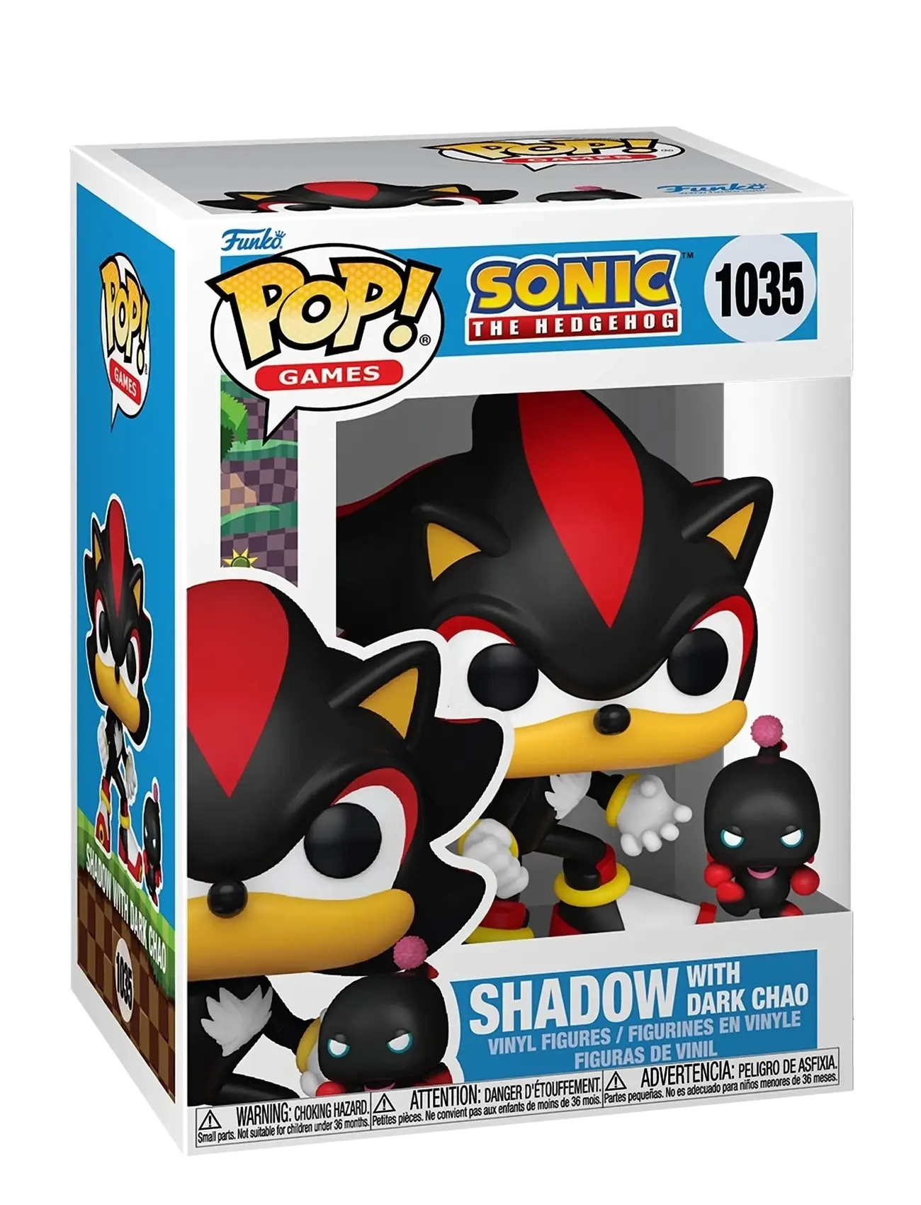 Funko Funko POP Vinyl P&B Sonic Shadow w/Chao - Actionfigurer - MULTI COLOUR / multi