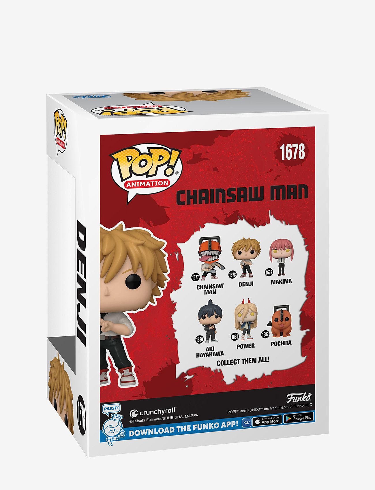 Funko - Funko POP Vinyl Chainsaw man Denji - action-figurer - multi colour - 2