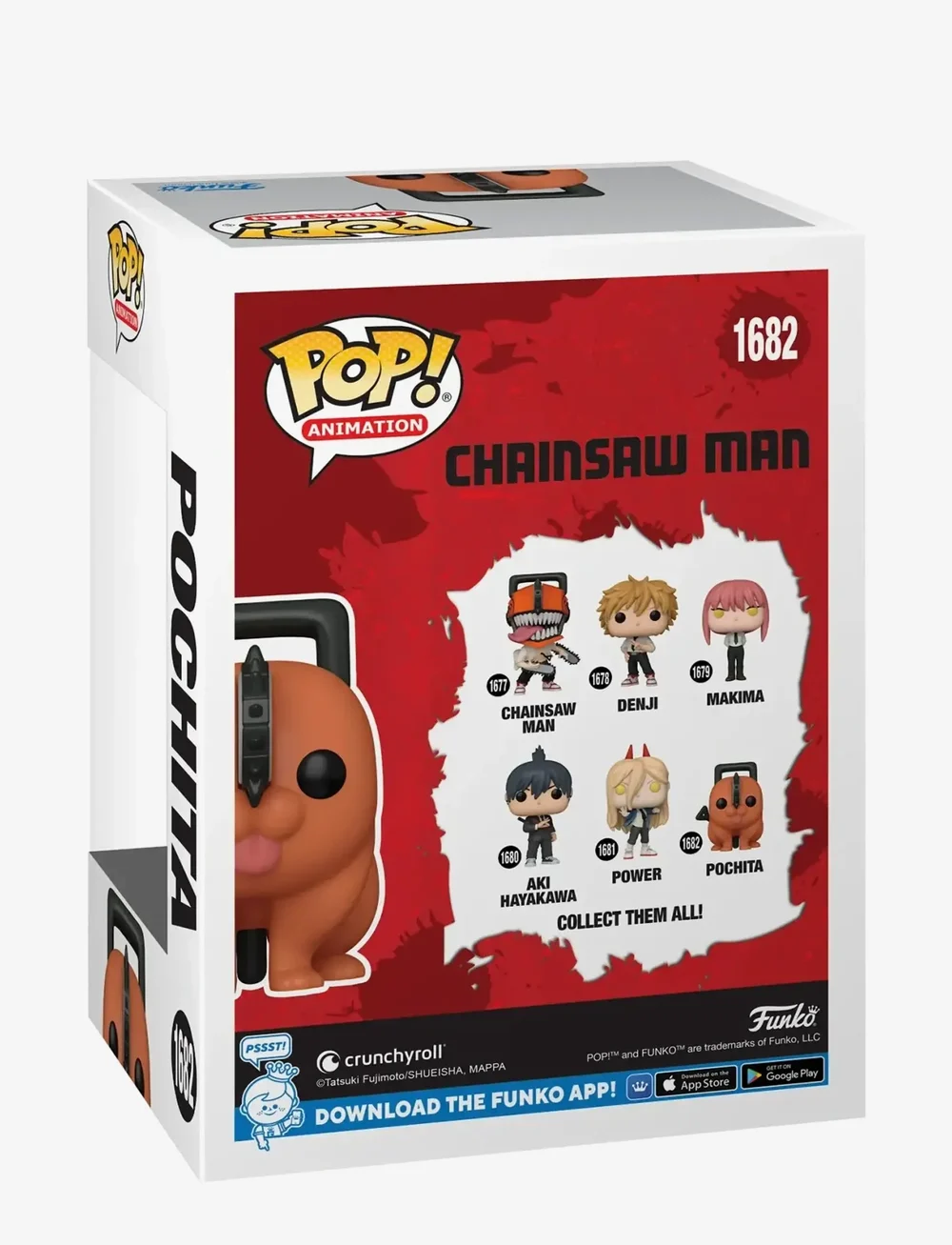 Funko - Funko POP Vinyl Chainsaw man Pochita - actionfigurer - multi colour - 1