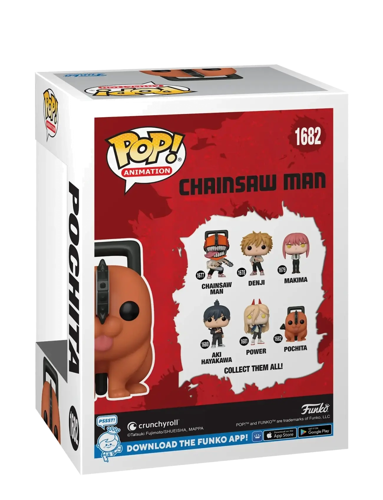 Funko - Funko POP Vinyl Chainsaw man Pochita - actionfigurer - multi colour - 1
