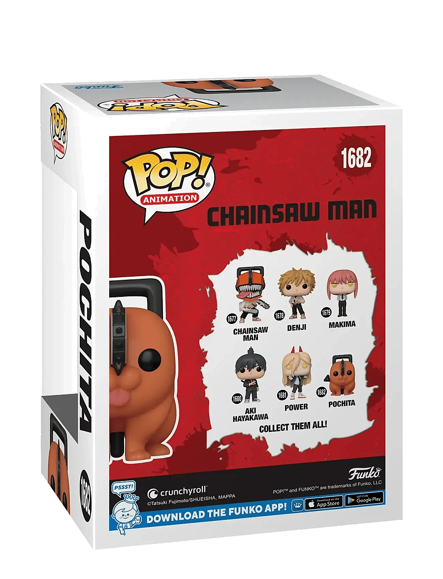 Funko - Funko POP Vinyl Chainsaw man Pochita - actionfigurer - multi colour - 1