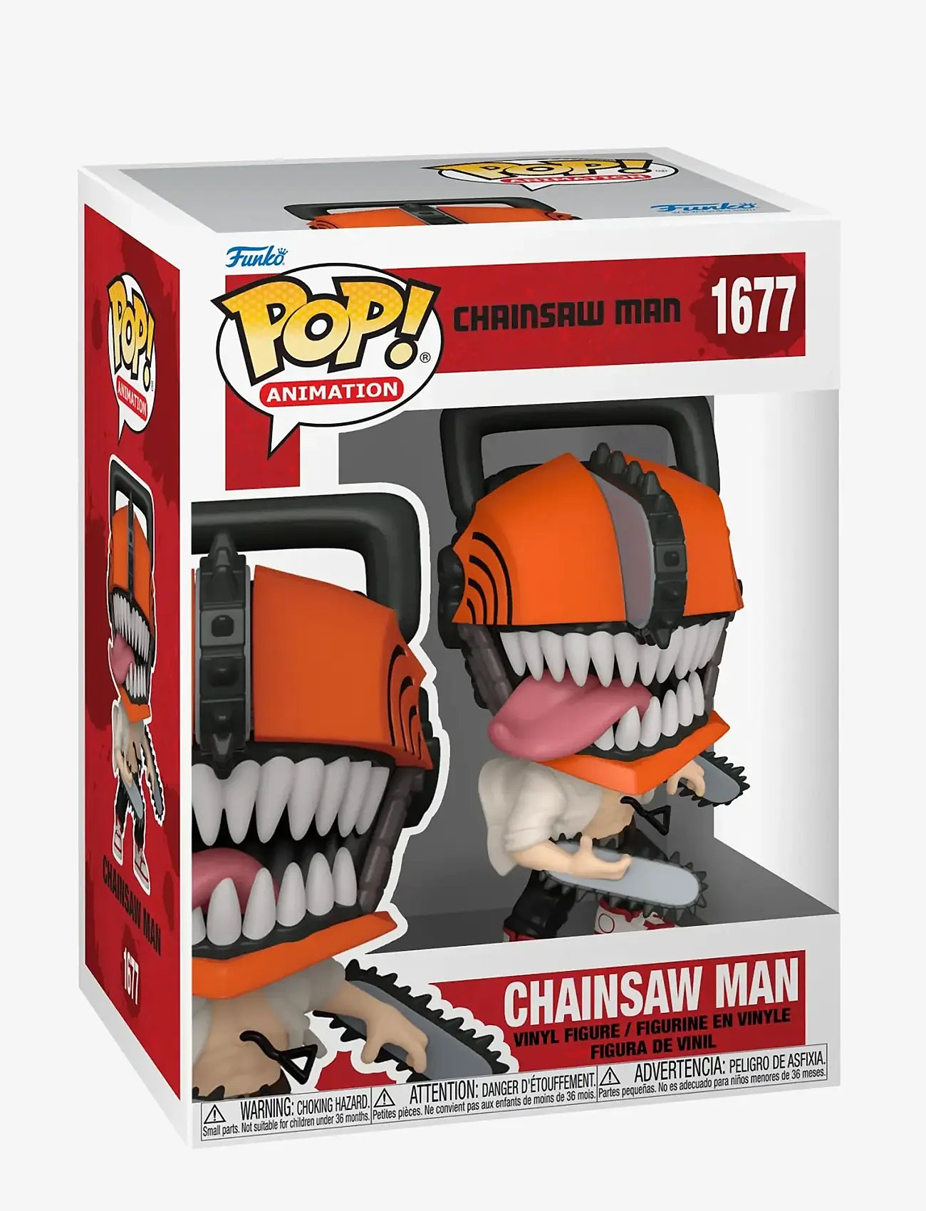 Funko - Funko POP Vinyl Chainsaw Man w/ Chase - actionfigurer - multi colour - 0