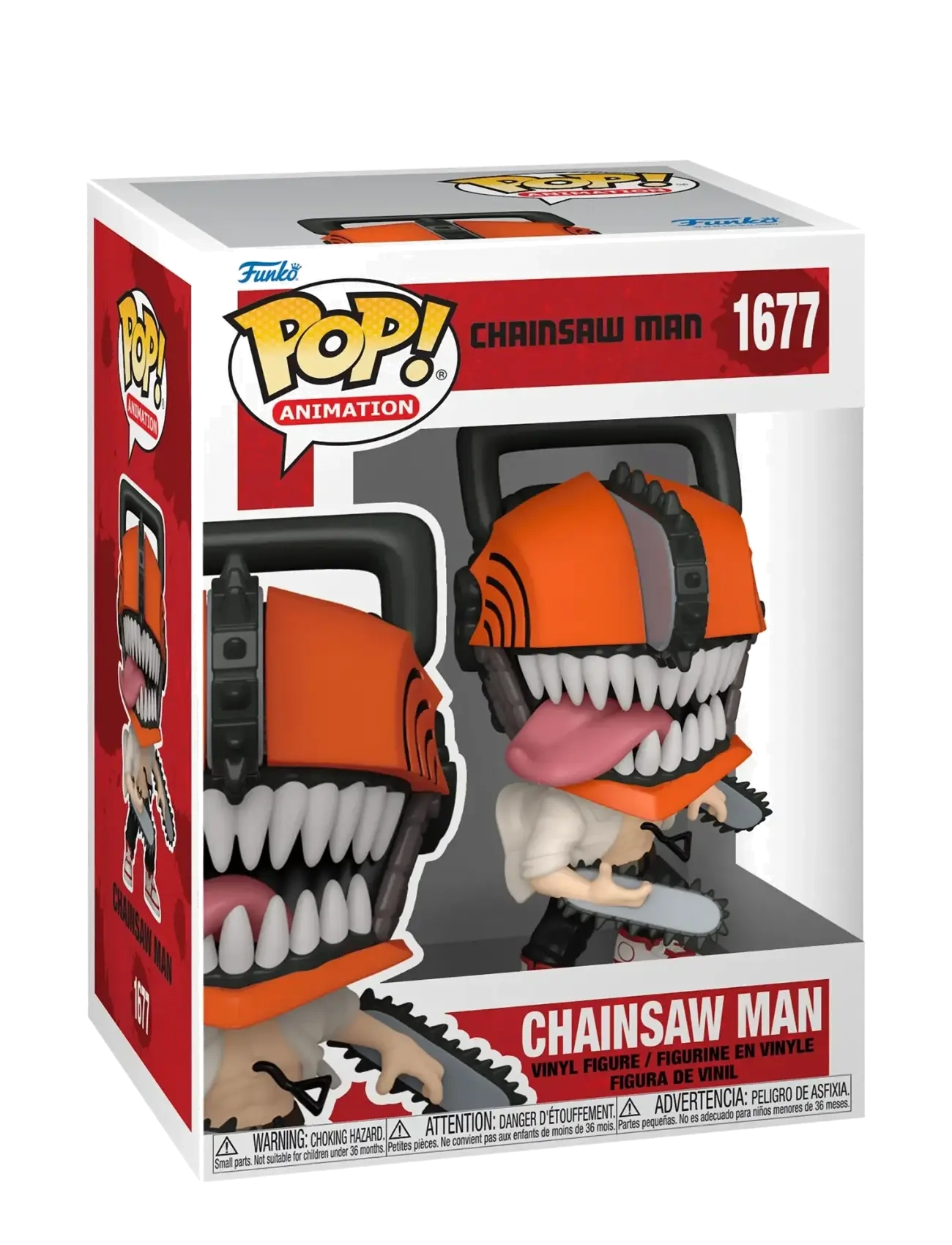 Funko Funko POP Vinyl Chainsaw Man w/ Chase - App deal - MULTI COLOUR / orange