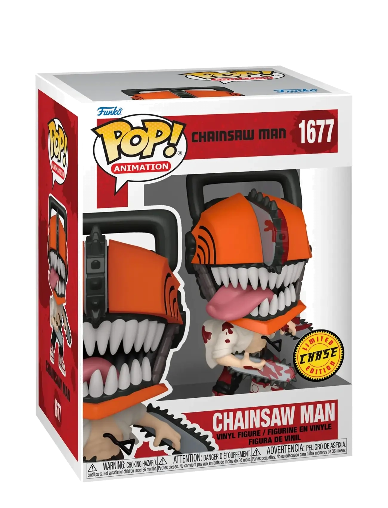Funko - Funko POP Vinyl Chainsaw Man w/ Chase - actionfigurer - multi colour - 1