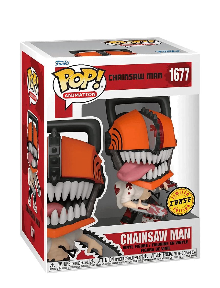 Funko - Funko POP Vinyl Chainsaw Man w/ Chase - actionfigurer - multi colour - 1