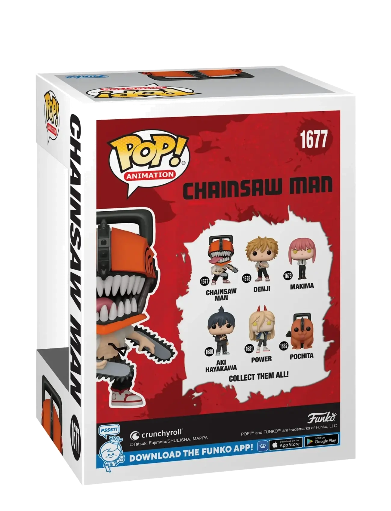 Funko - Funko POP Vinyl Chainsaw Man w/ Chase - actionfigurer - multi colour - 2