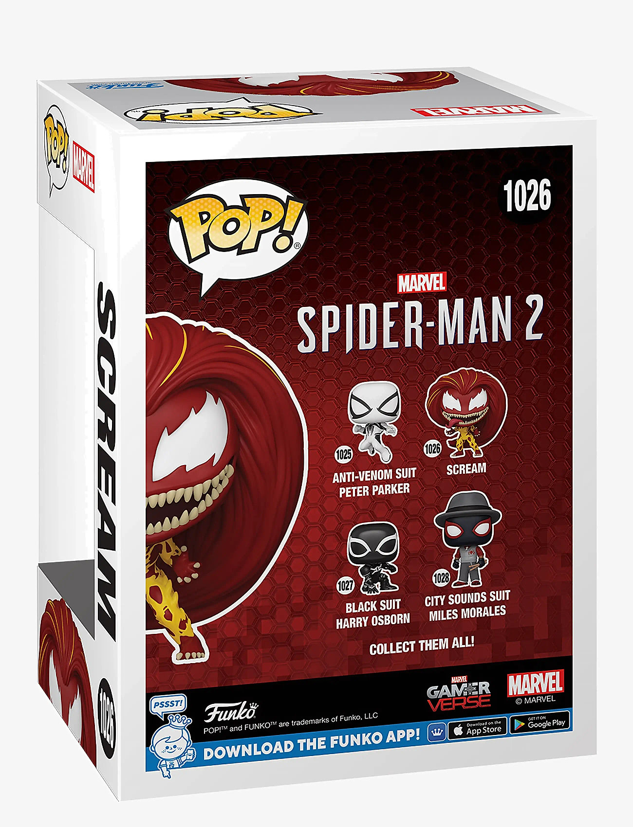 Funko - Funko POP Vinyl SM2VG scream - film- & eventyrsfigurer - multi colour - 1