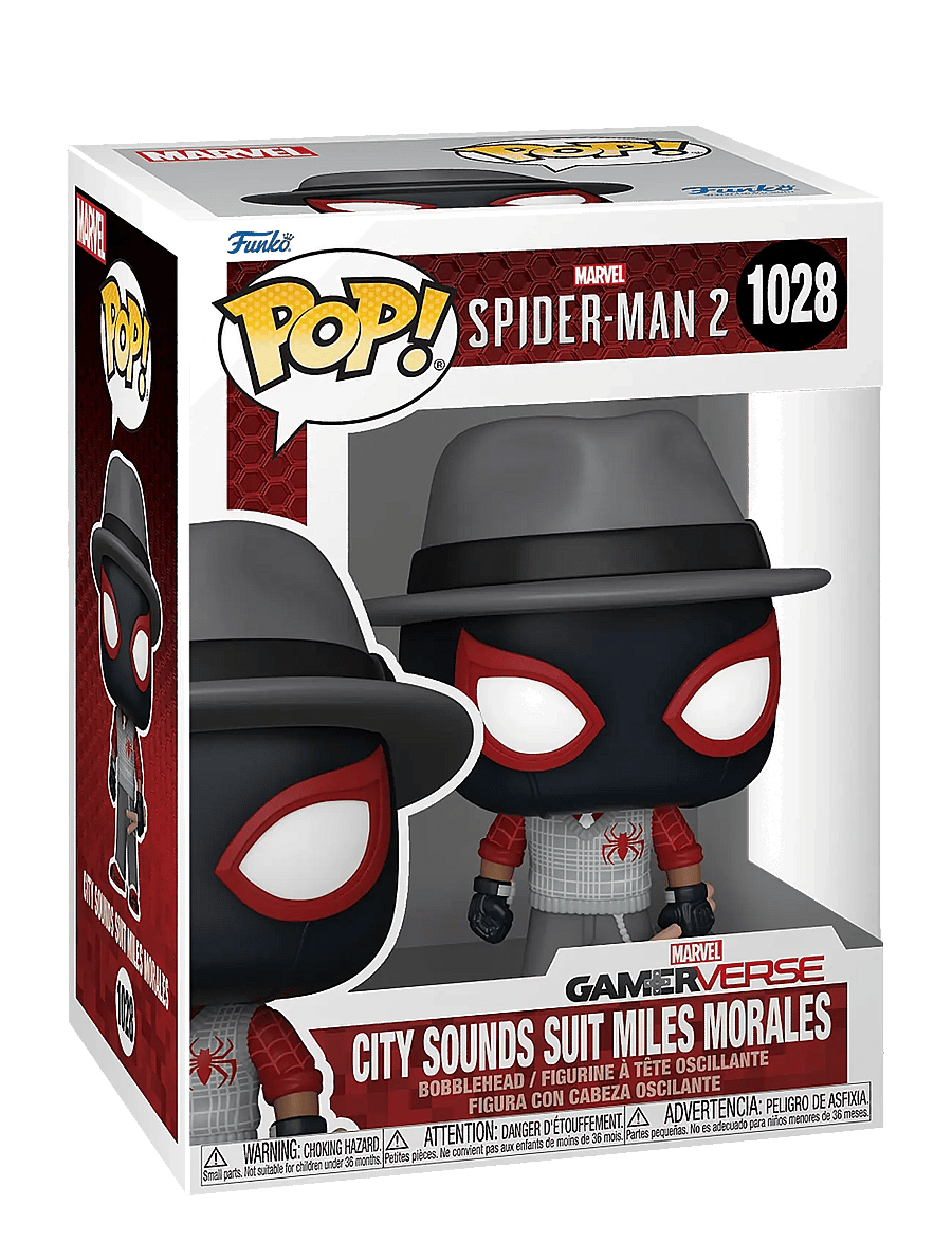 Funko - Funko POP Vinyl SM2VG City Sounds Miles - kvikmynda- og ævintýrapersónur - multi colour - 0
