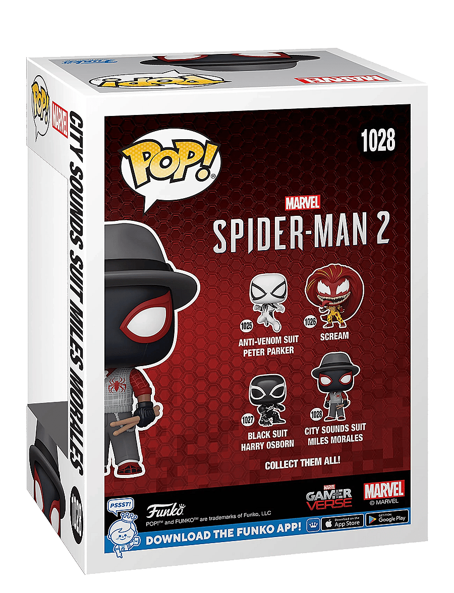 Funko - Funko POP Vinyl SM2VG City Sounds Miles - kvikmynda- og ævintýrapersónur - multi colour - 1