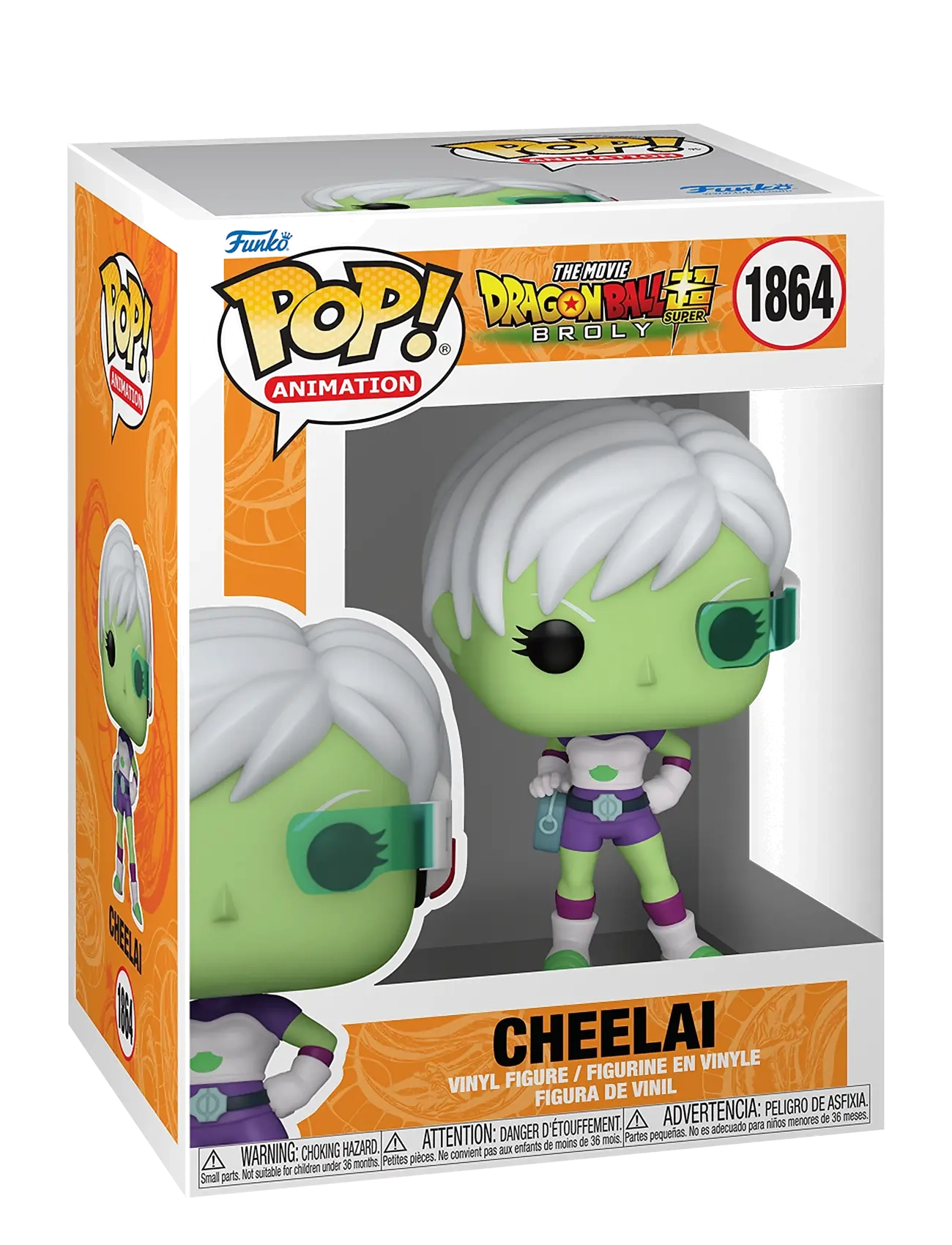 Funko Funko Pop Vinyl Dbs:b- Cheelai, One Size, Multi/patterned, Legesæt & Actionfigurer > Dyr, Børn