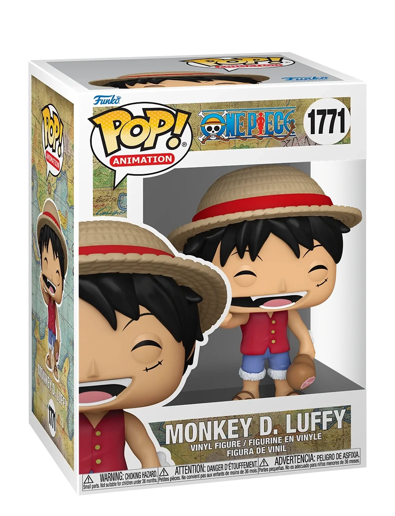 Funko - Funko POP Vinyl OP(Refresh)- Luffy - leksakssets & figurer - multi colour - 0
