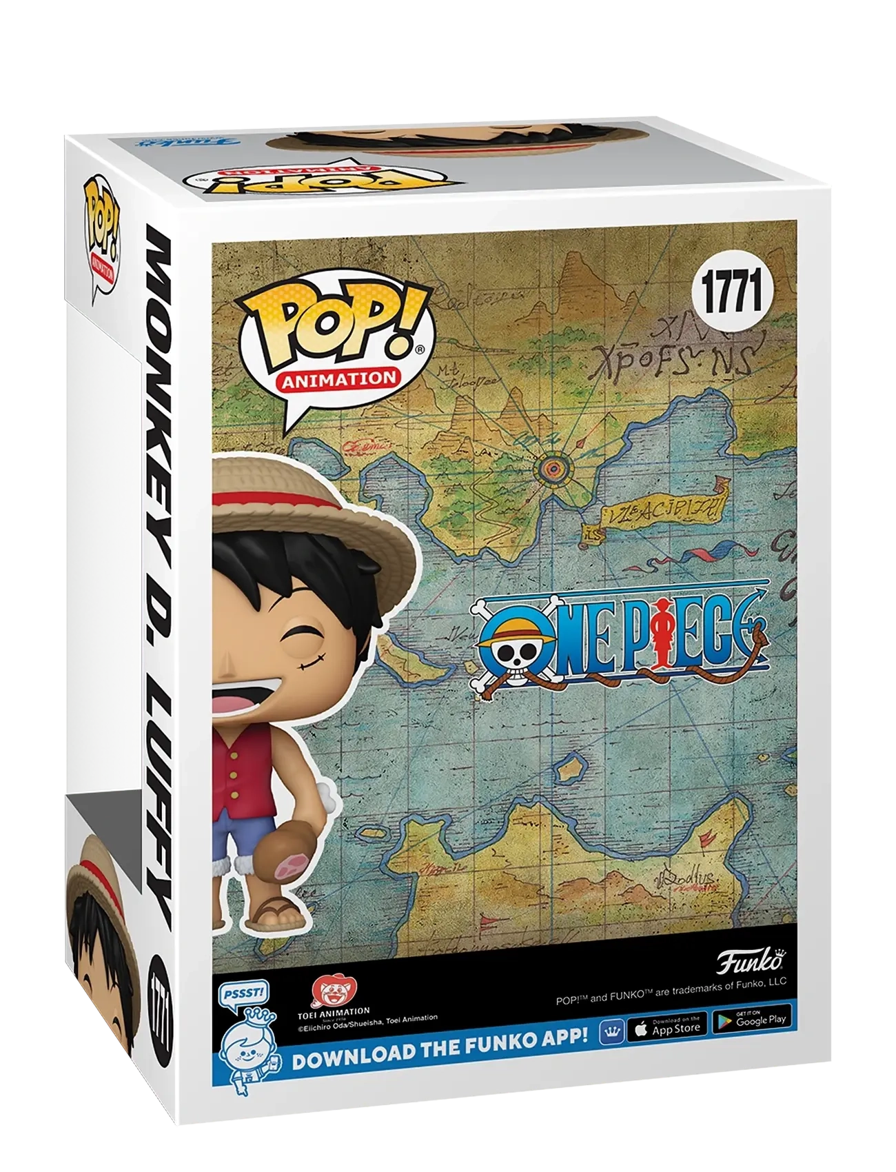 Funko - Funko POP Vinyl OP(Refresh)- Luffy - leksakssets & figurer - multi colour - 1