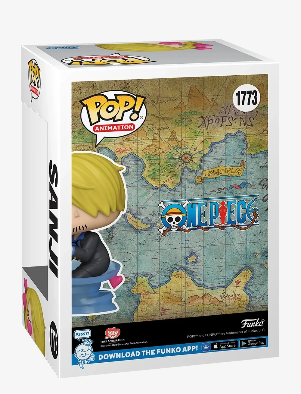 Funko - Funko POP Vinyl OP(Refresh)- Sanji - actionfigurer - multi colour - 1