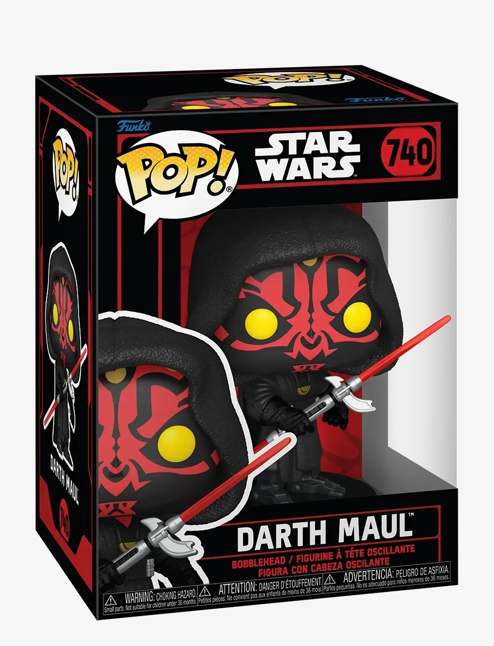 Funko - Funko POP Vinyl SW Darth Maul - actionfigurer - multi colour - 0