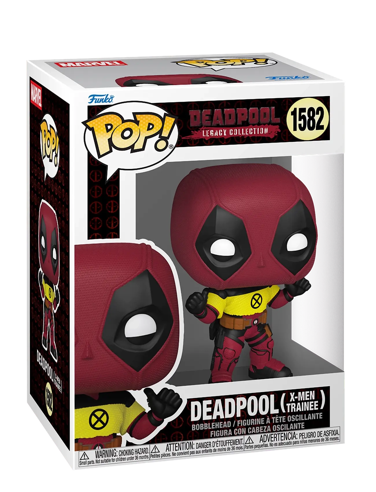 Funko Funko POP Vinyl Deadpool 2 DP w/ XMen Shirt - Leksaker - MULTI COLOUR / red
