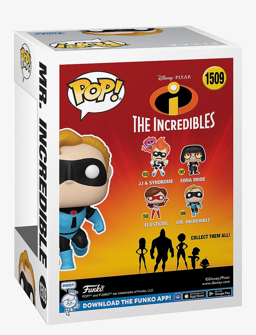 Funko - Funko POP Vinyl Mr. Incredible w. chase - film & sagofigurer - multi colour - 3