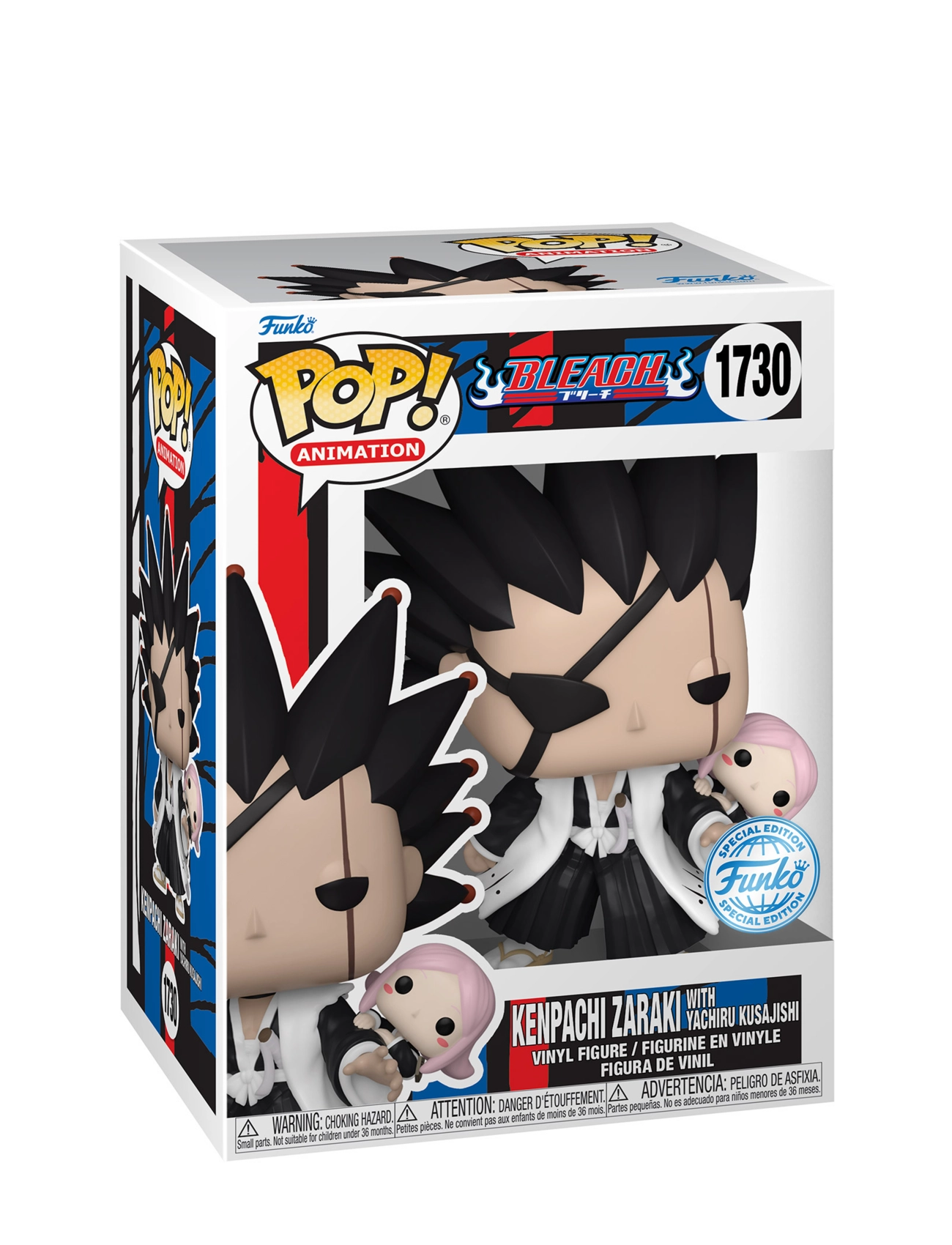 Funko Funko POP Vinyl Excl BLEACH- Kenpachi w/Yachiru - 4 for 3 - MULTI COLOUR / multi