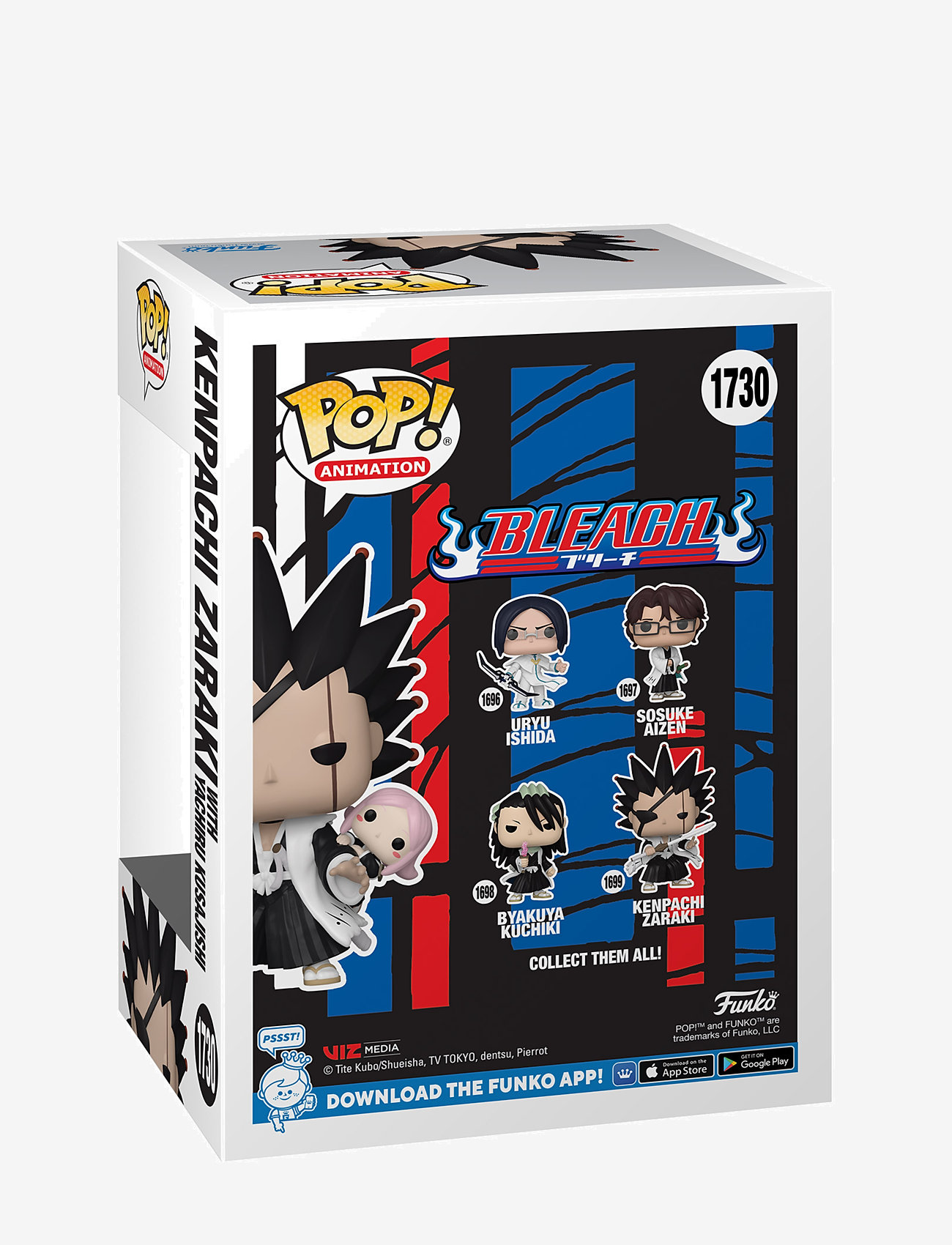 Funko - Funko POP Vinyl Excl BLEACH- Kenpachi w/Yachiru - hasarfígúrur - multi colour - 1