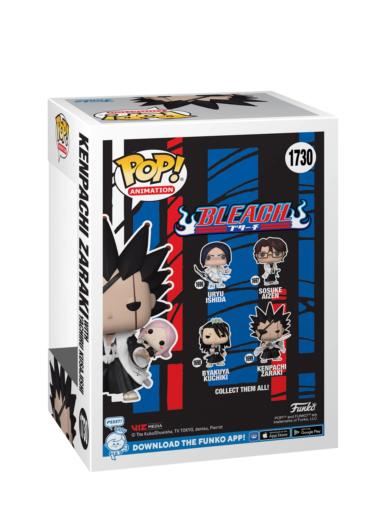Funko - Funko POP Vinyl Excl BLEACH- Kenpachi w/Yachiru - hasarfígúrur - multi colour - 1