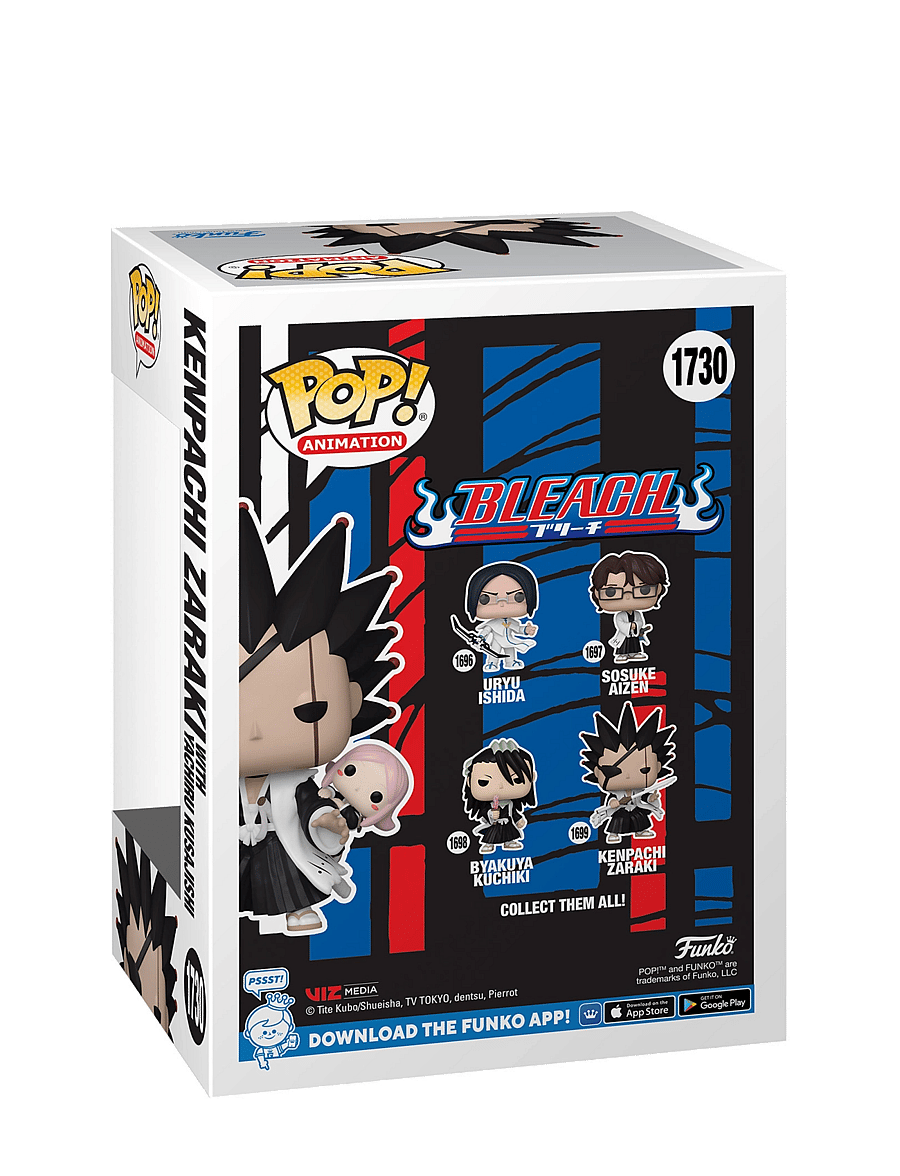 Funko - Funko POP Vinyl Excl BLEACH- Kenpachi w/Yachiru - hasarfígúrur - multi colour - 1