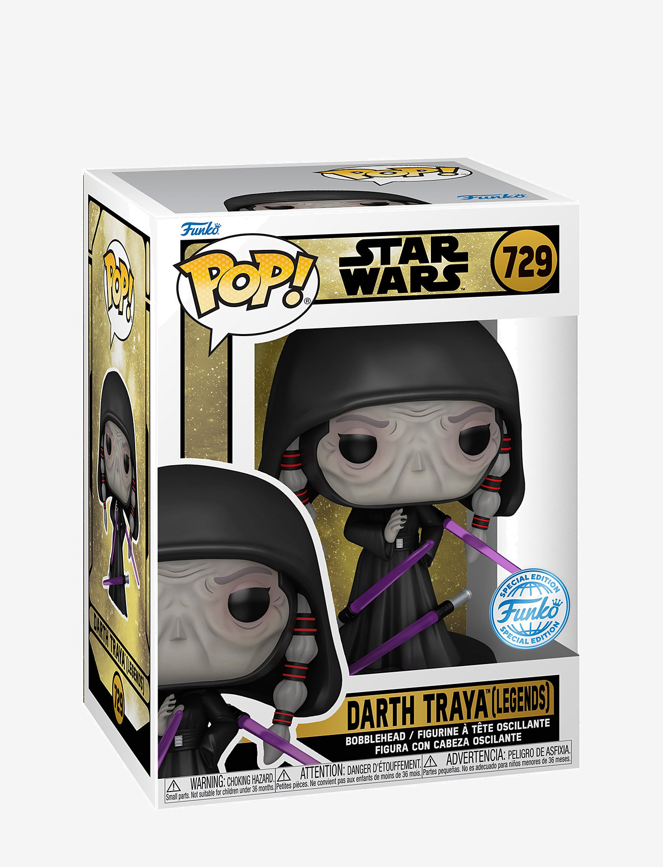 Funko - Funko POP Vinyl Excl Star Wars Darth Traya - film- & eventyrsfigurer - multi colour - 0