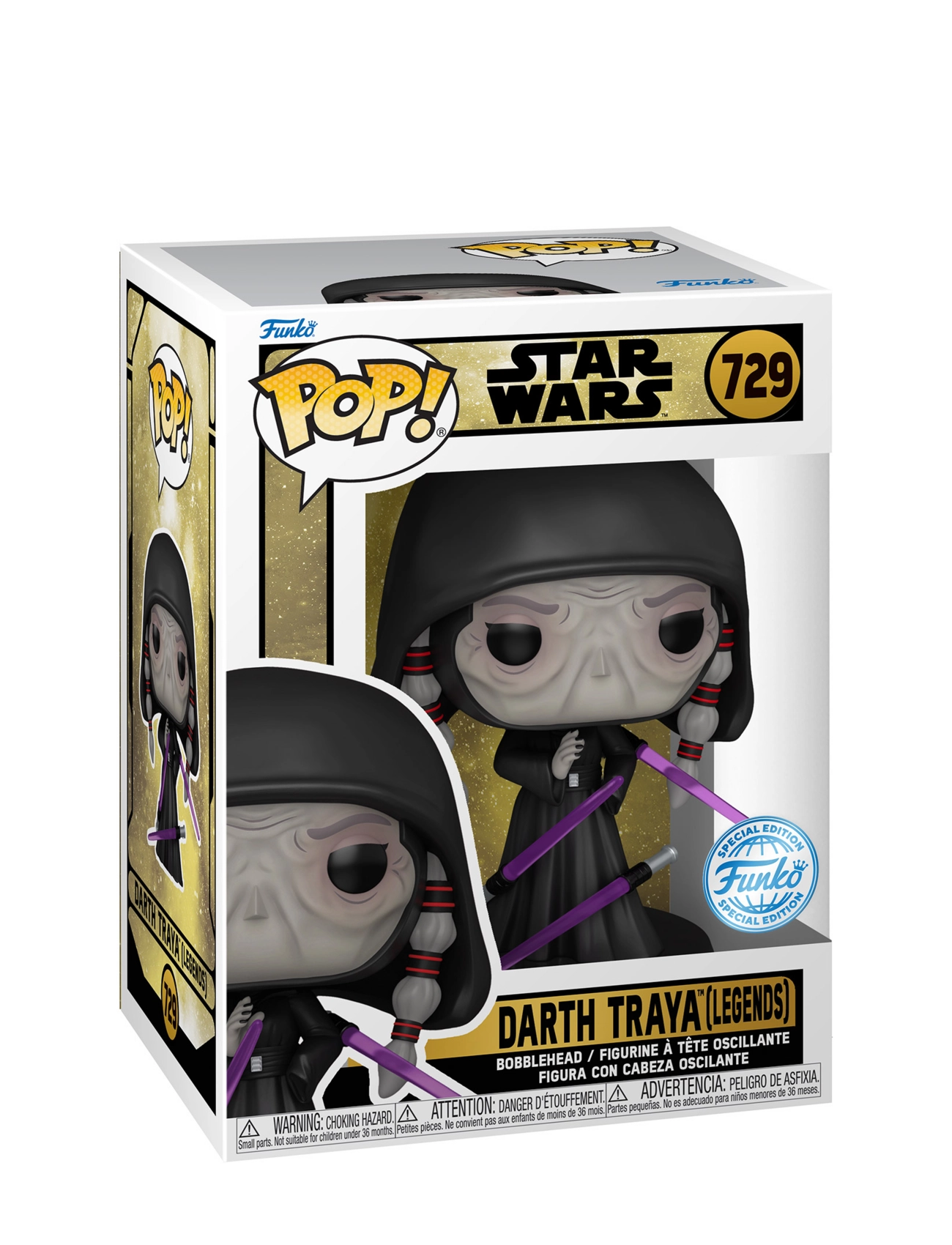 Funko Funko POP Vinyl Excl Star Wars Darth Traya - 4 for 3 - MULTI COLOUR / multi