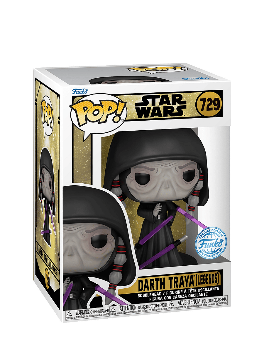 Funko - Funko POP Vinyl Excl Star Wars Darth Traya - lowest prices - multi colour - 0